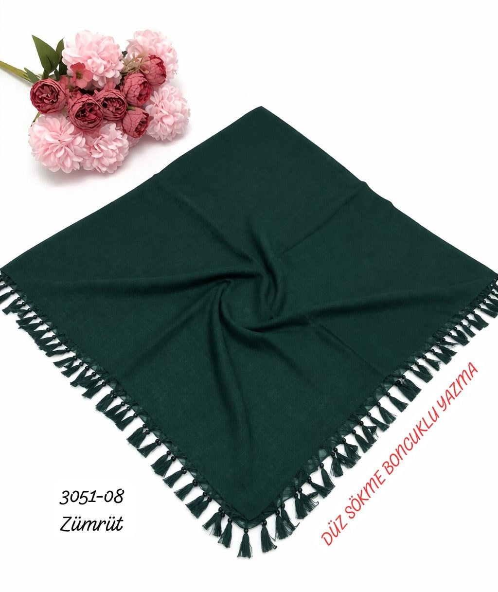 Düz Boncuklu Yazma