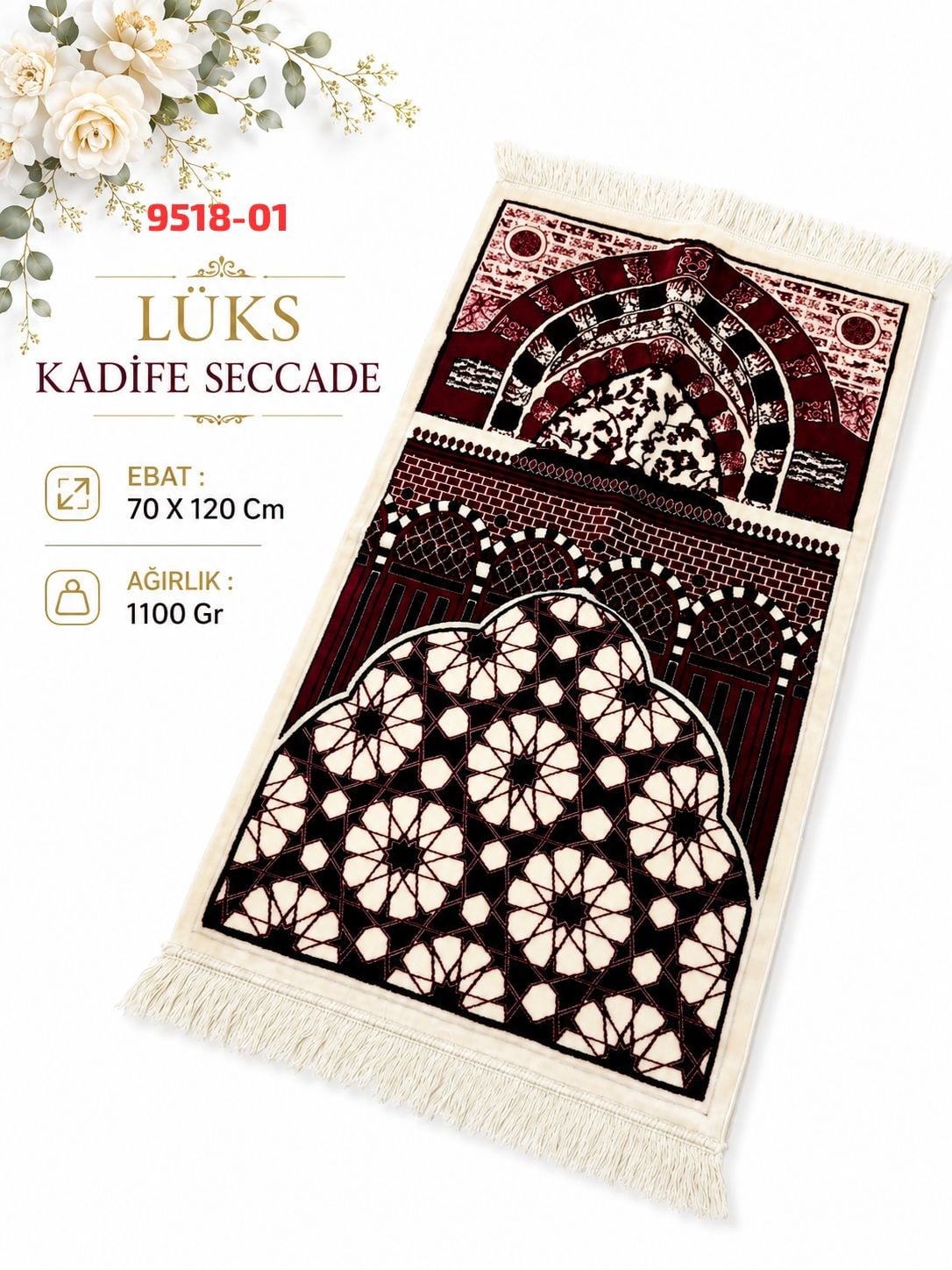 Kaliteli Kadife Seccade