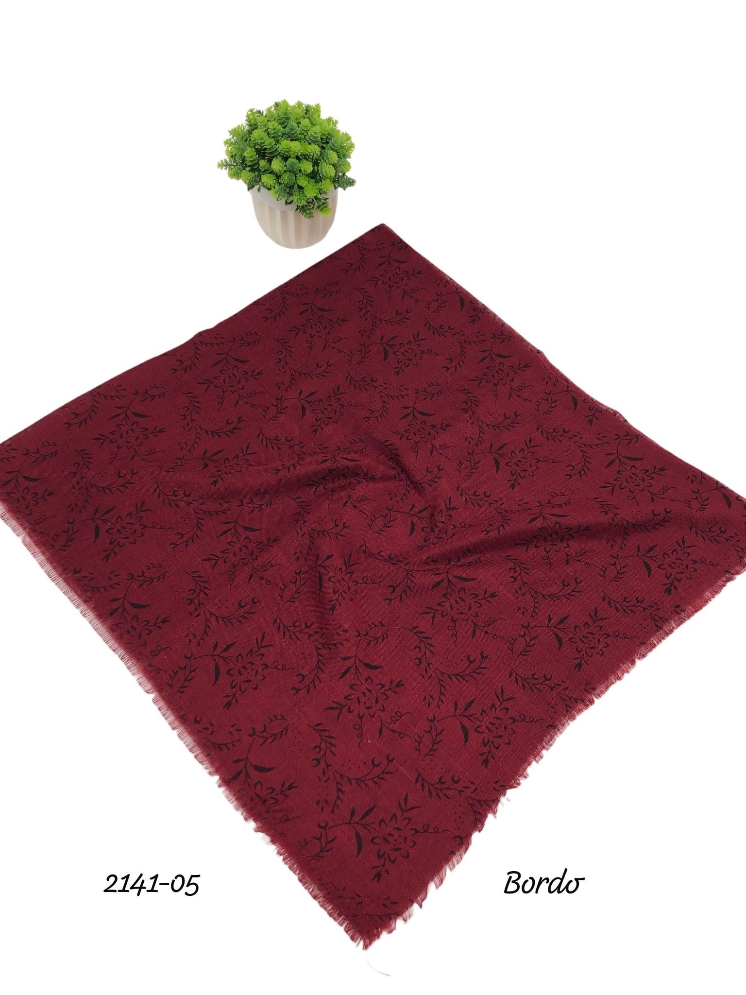 Kampanyalı Flamlı Pamuk Eşarp