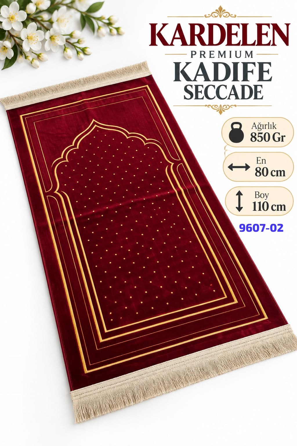 Kardelen Kadife Seccade