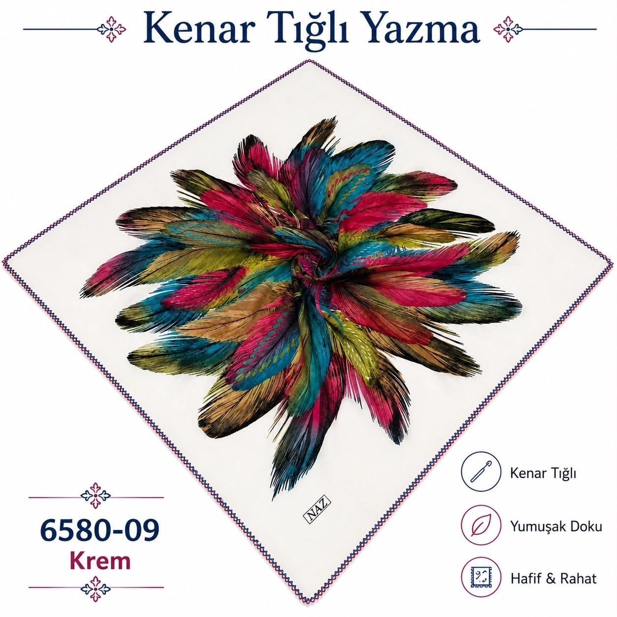 Kenar Tığlı Yazma