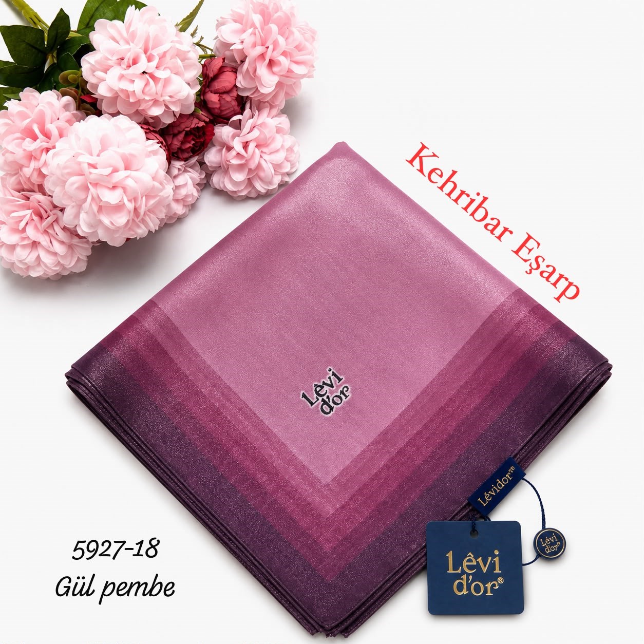 Levidor Kehribar Eşarp