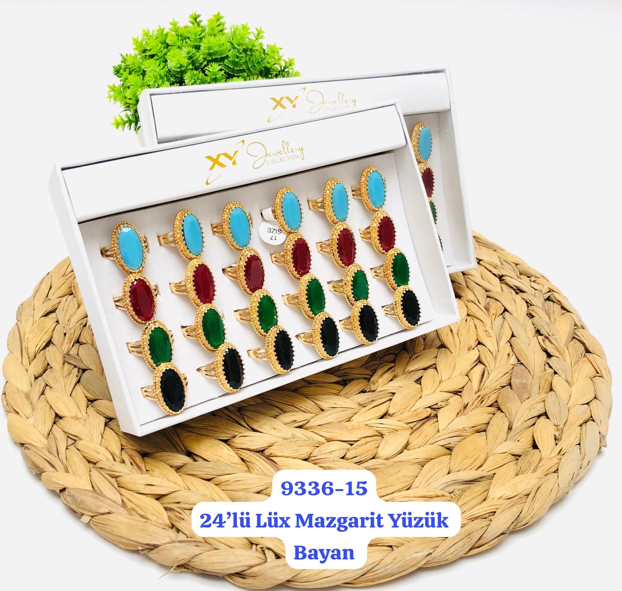 Lüks Mazgarit Yüzük