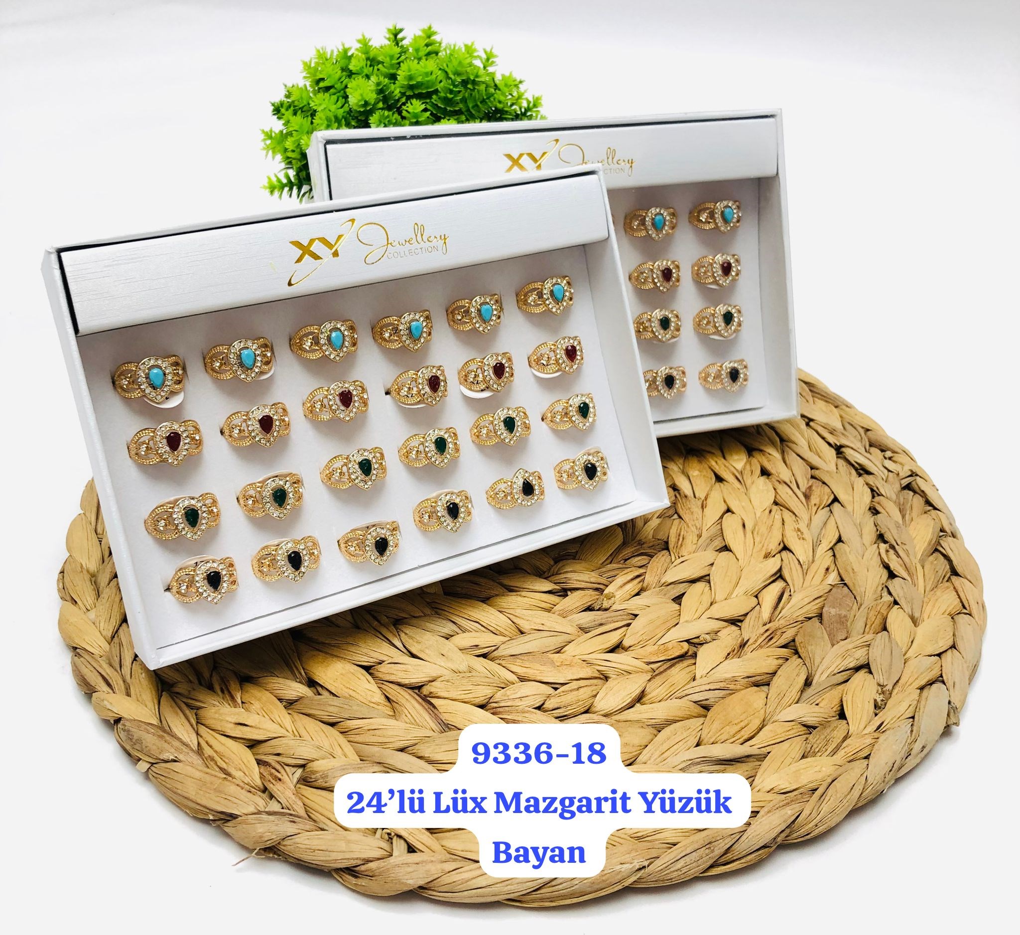 Lüks Mazgarit Yüzük