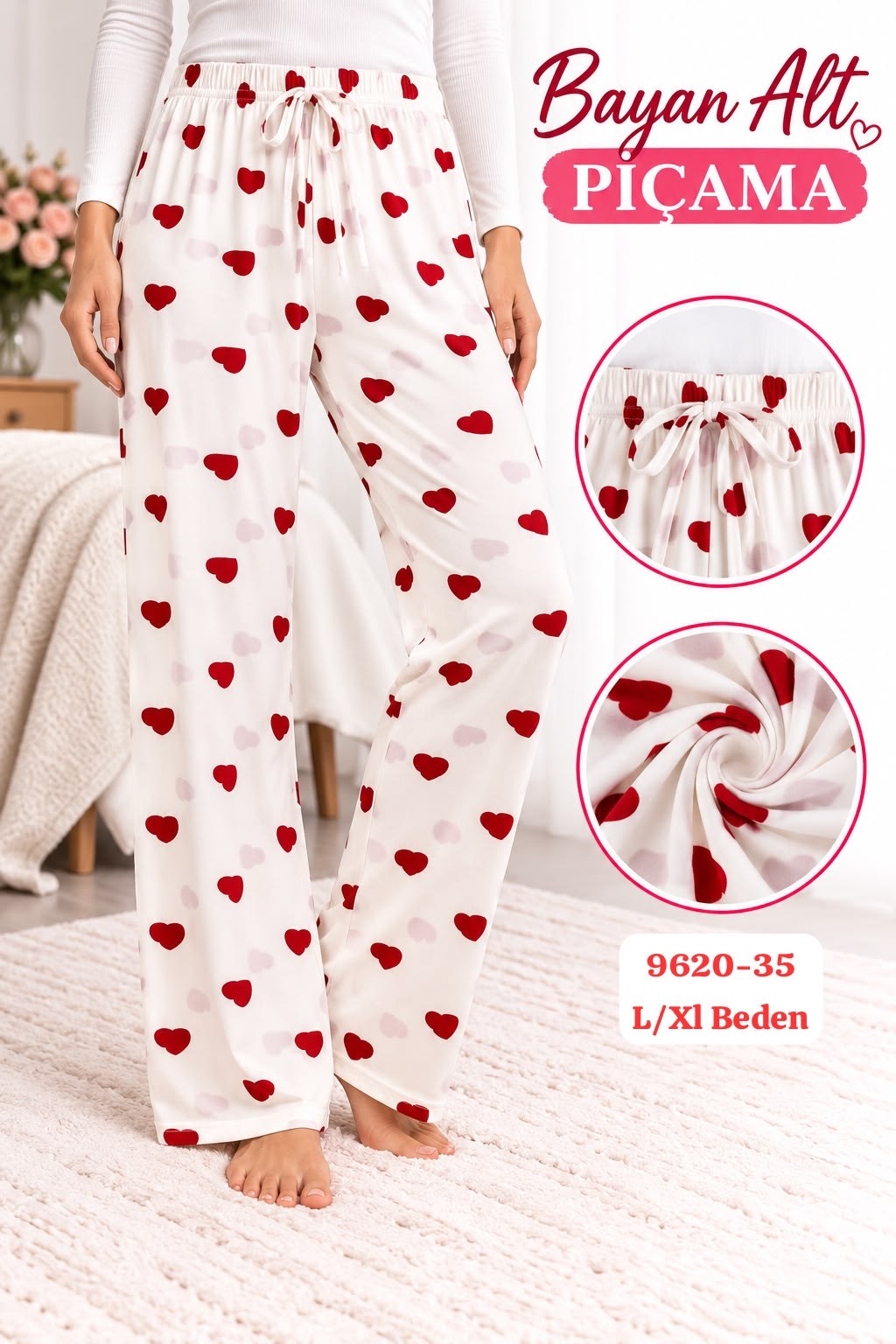 Milan Alt Pijama Lüks