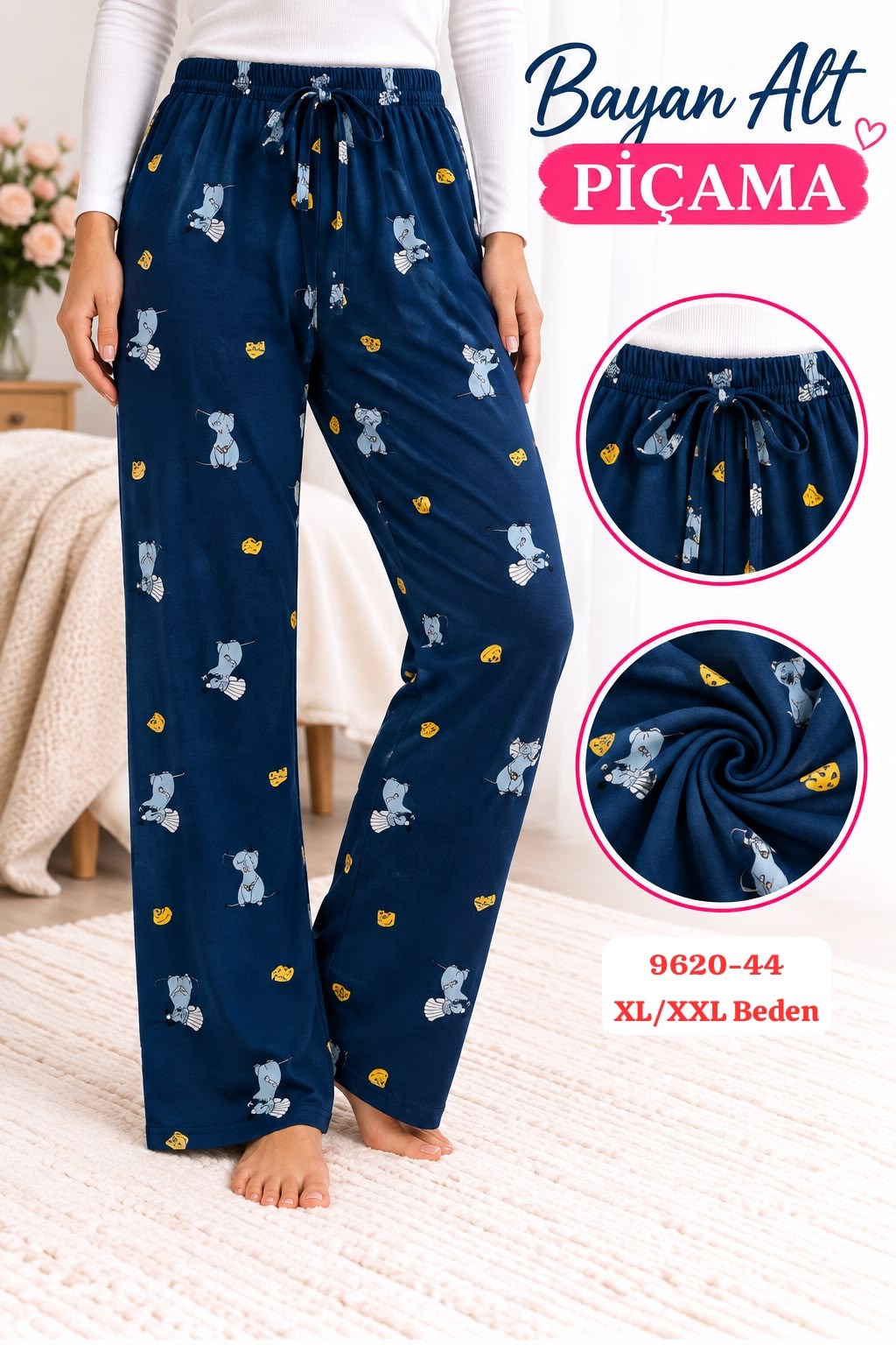 Milan Alt Pijama Lüks