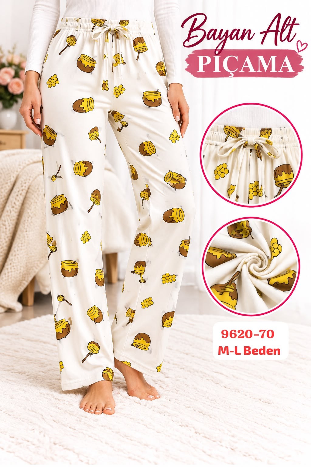 Milan Alt Pijama Lüks