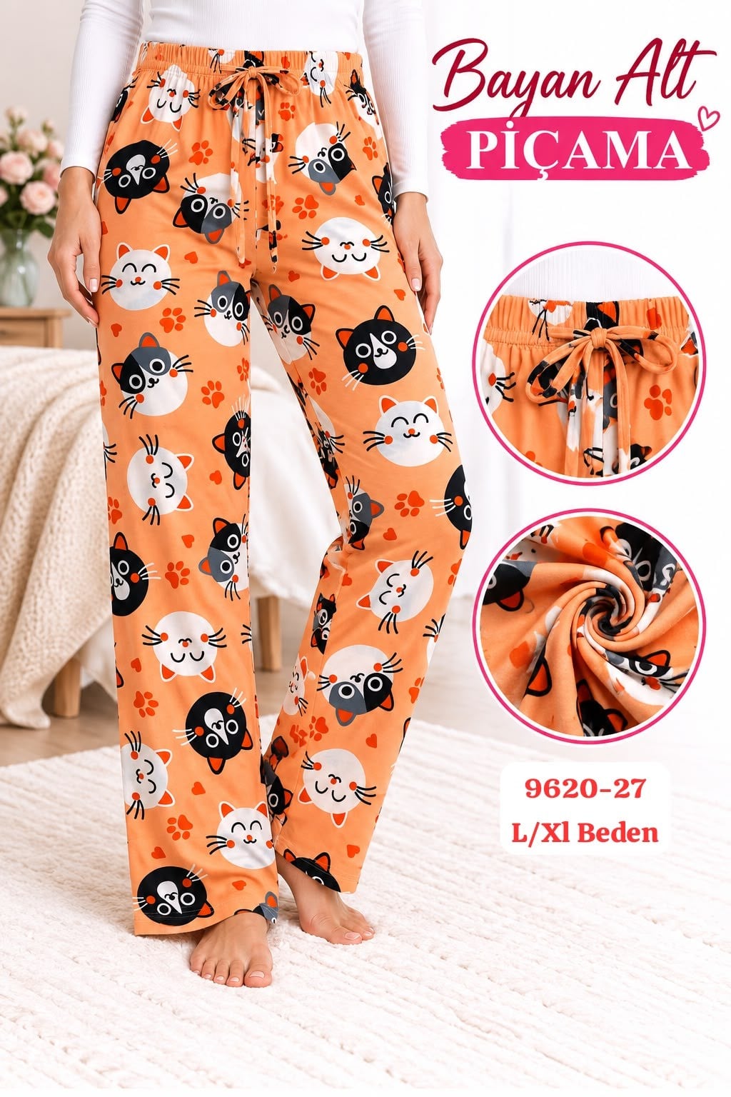 Milan Alt Pijama Lüks