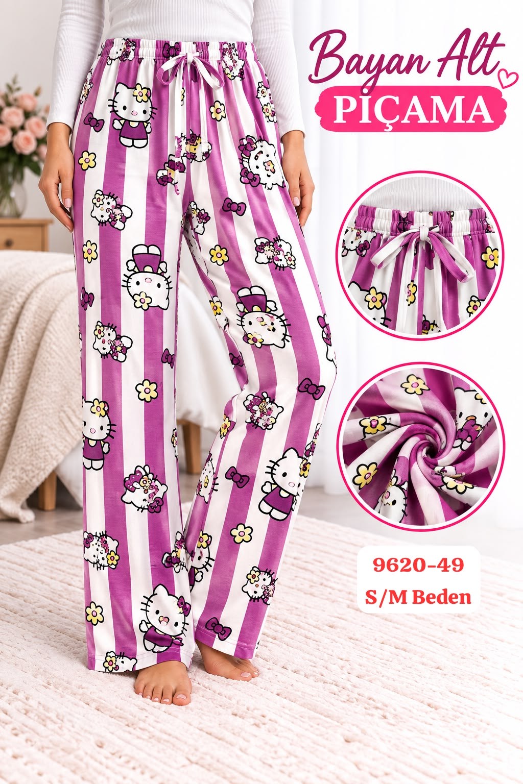 Milan Alt Pijama Lüks