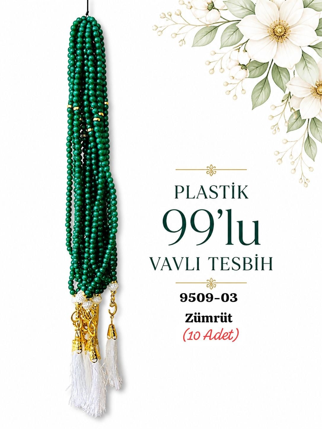 Plastik Vavlı Tesbih