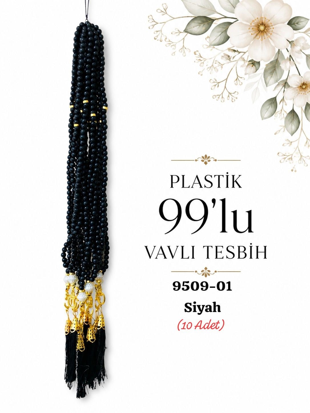 Plastik Vavlı Tesbih