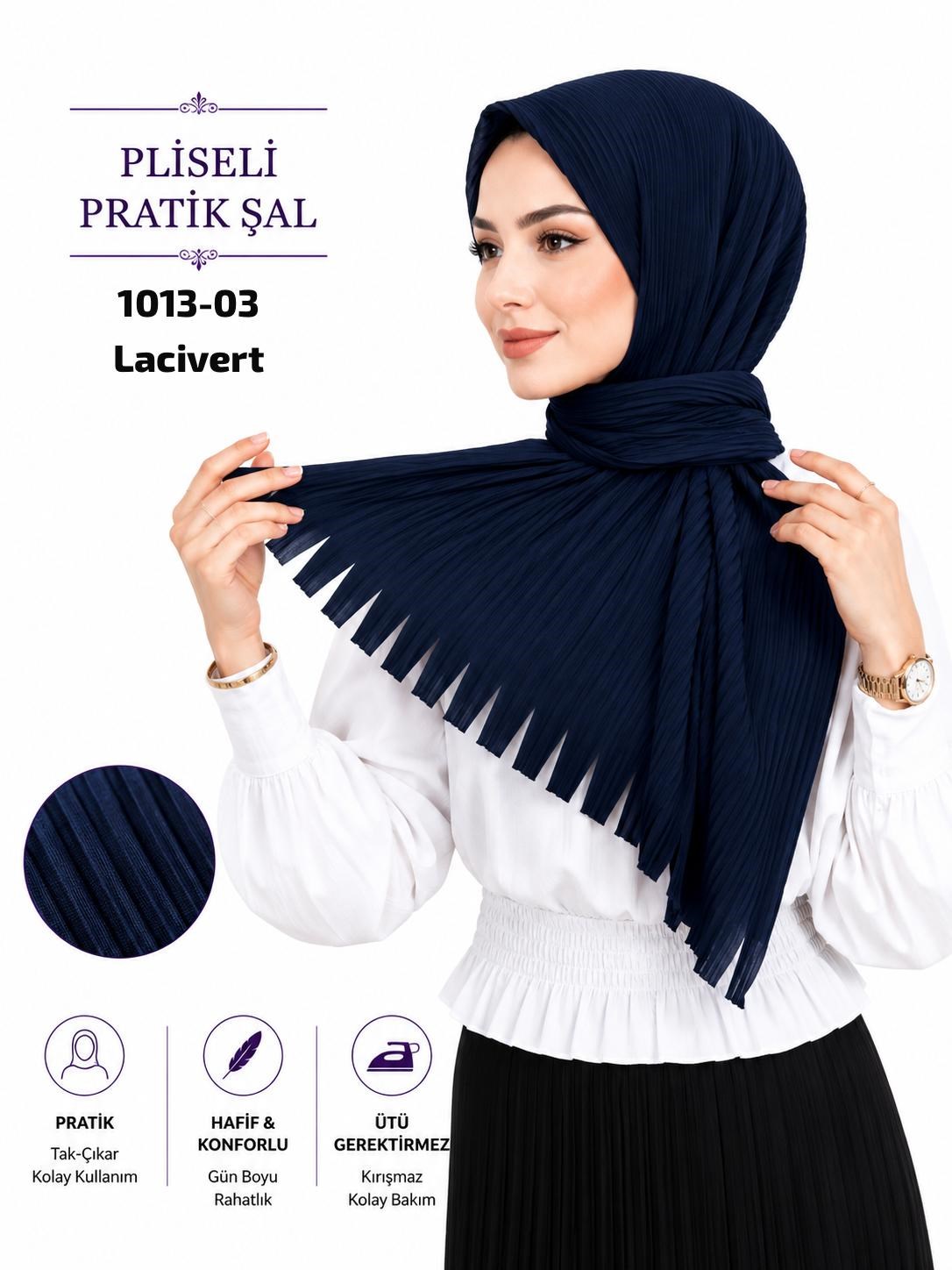 Pliseli Pratik Şal