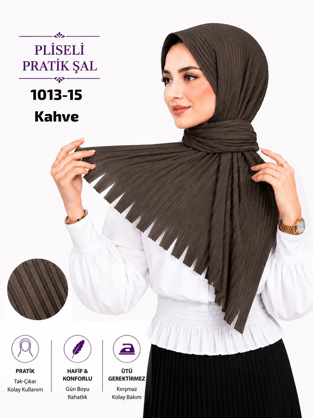Pliseli Pratik Şal