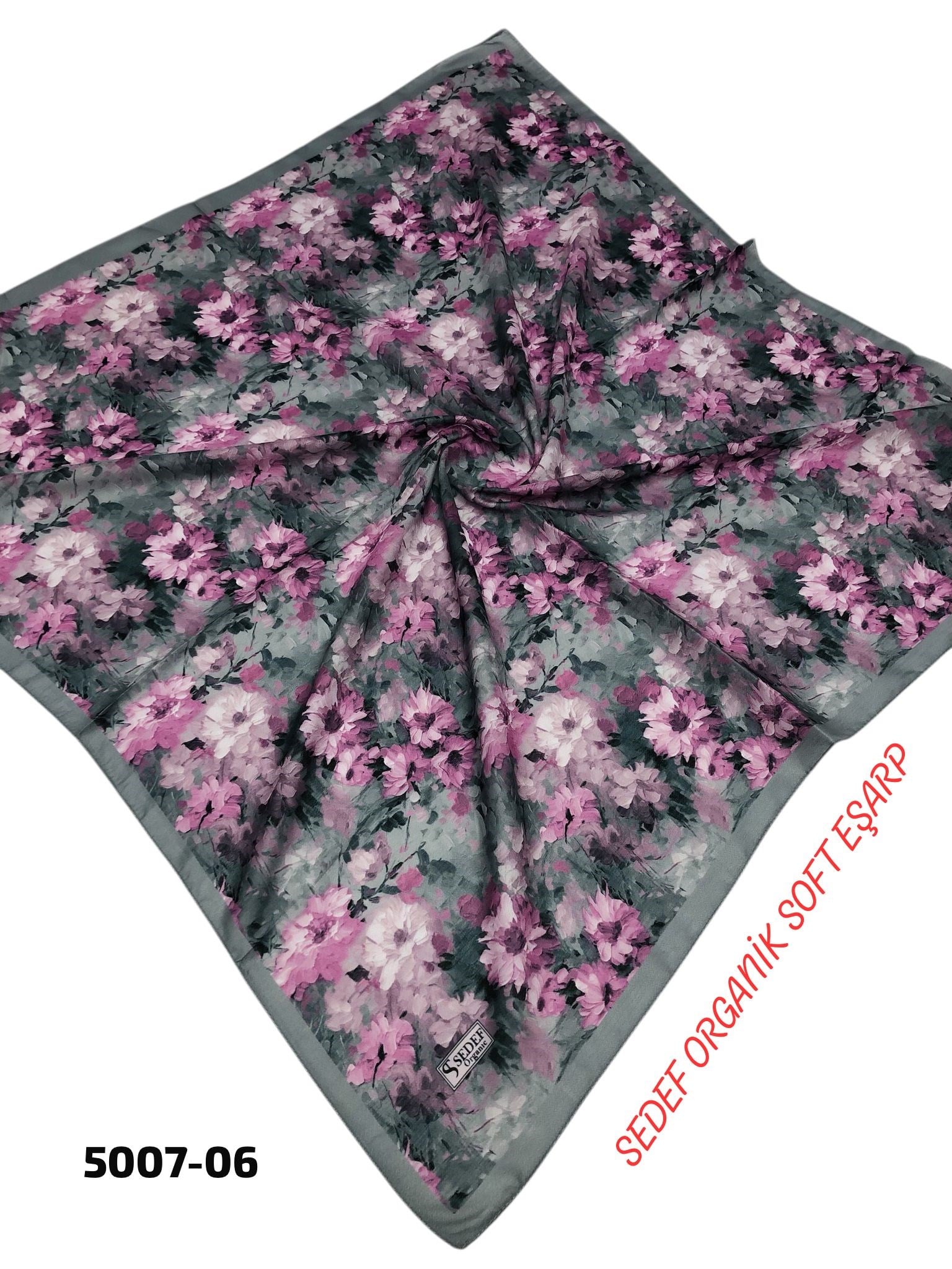 Sedef Organik Soft Eşarp