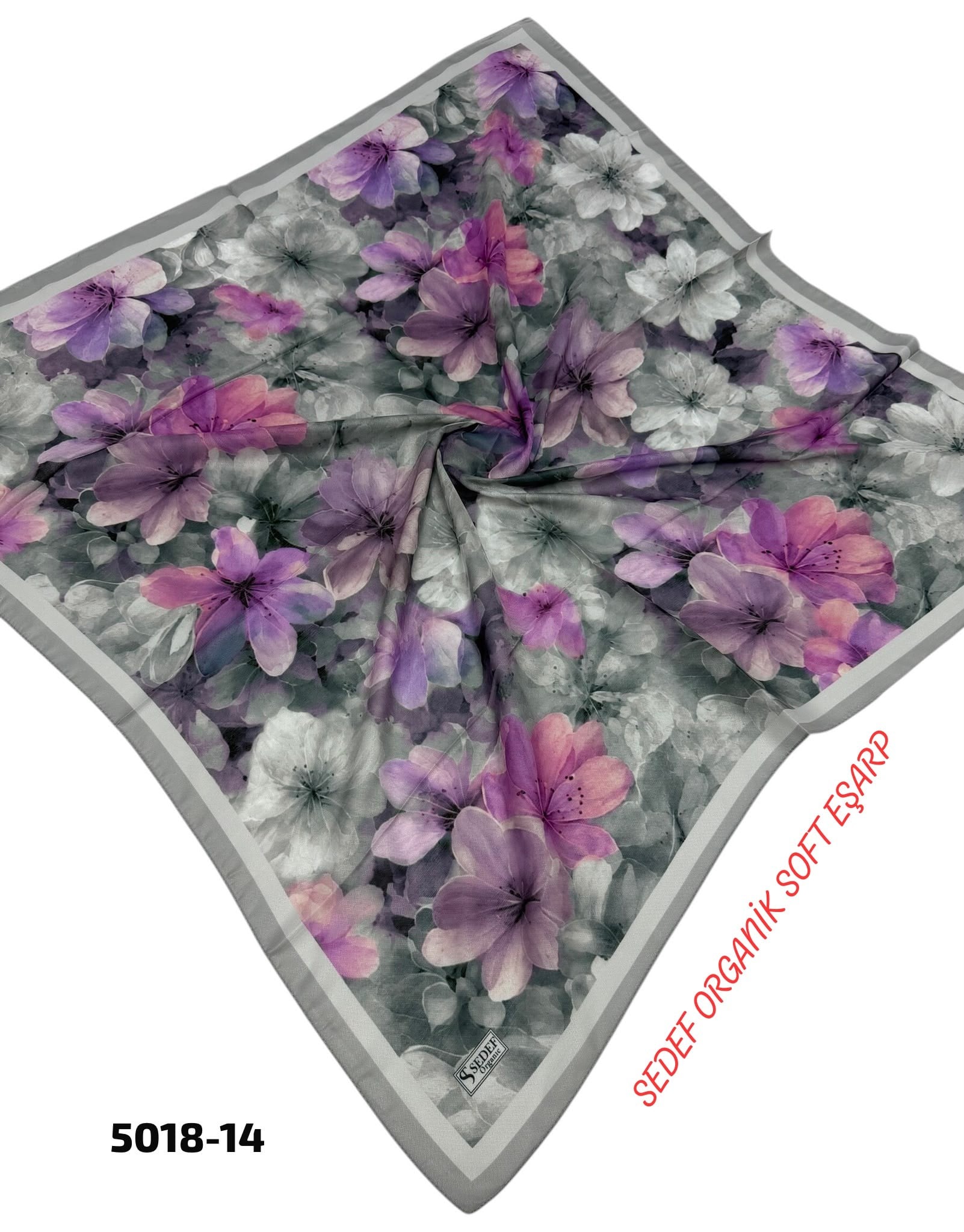 Sedef Organik Soft Eşarp