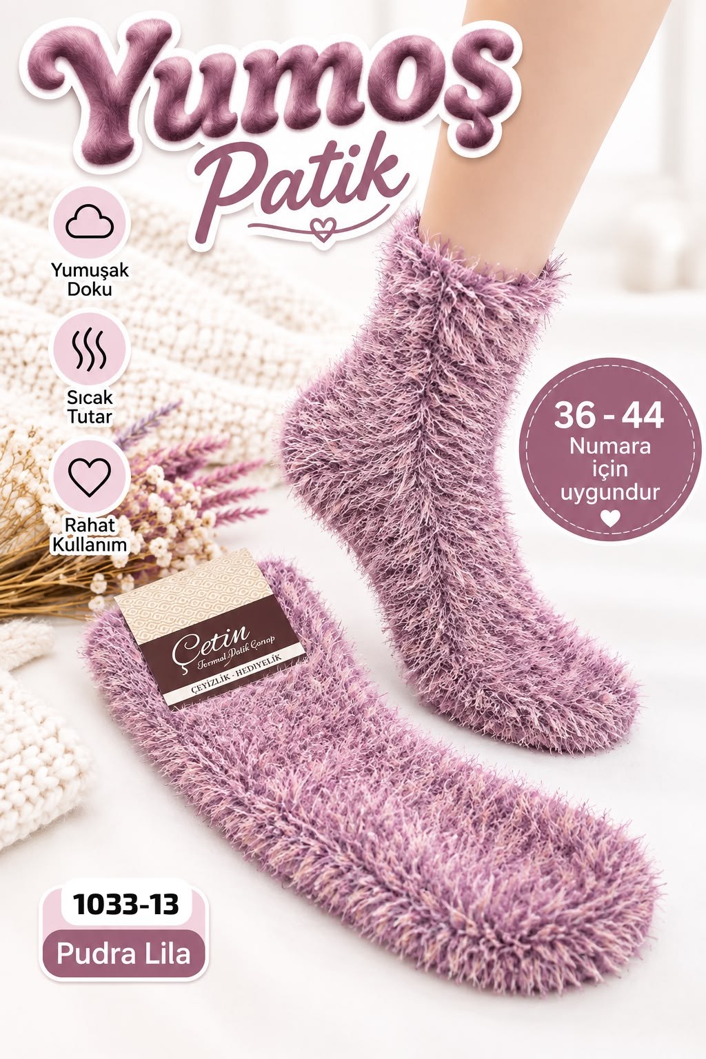 Yumoş Patik Çorap