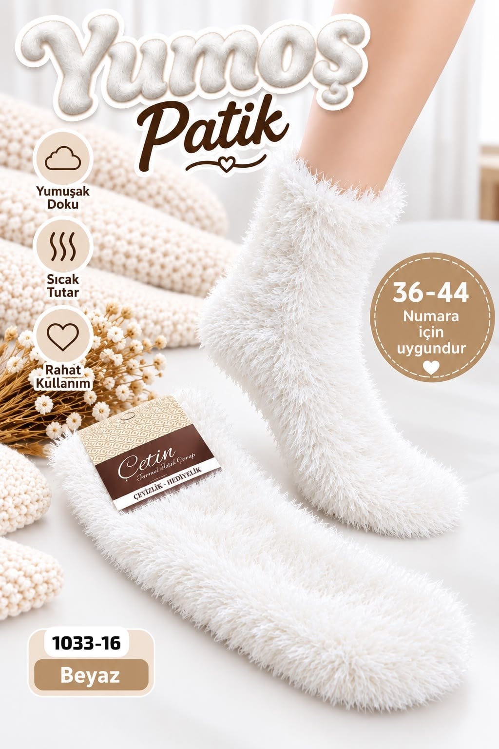 Yumoş Patik Çorap