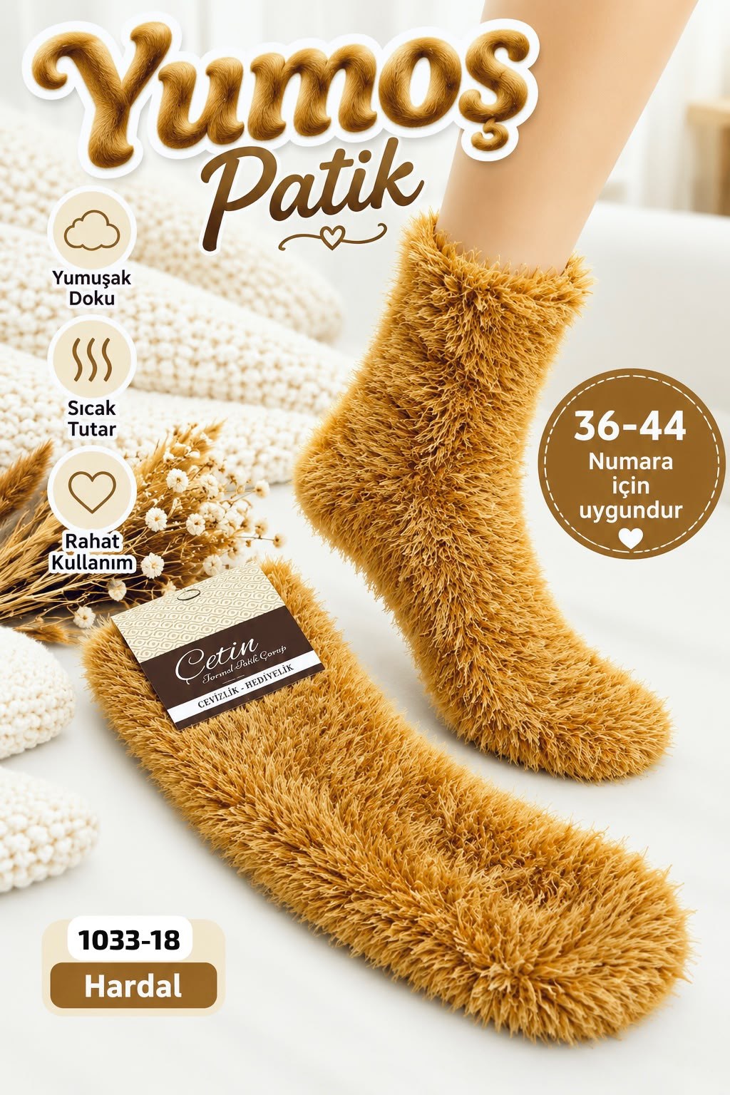 Yumoş Patik Çorap