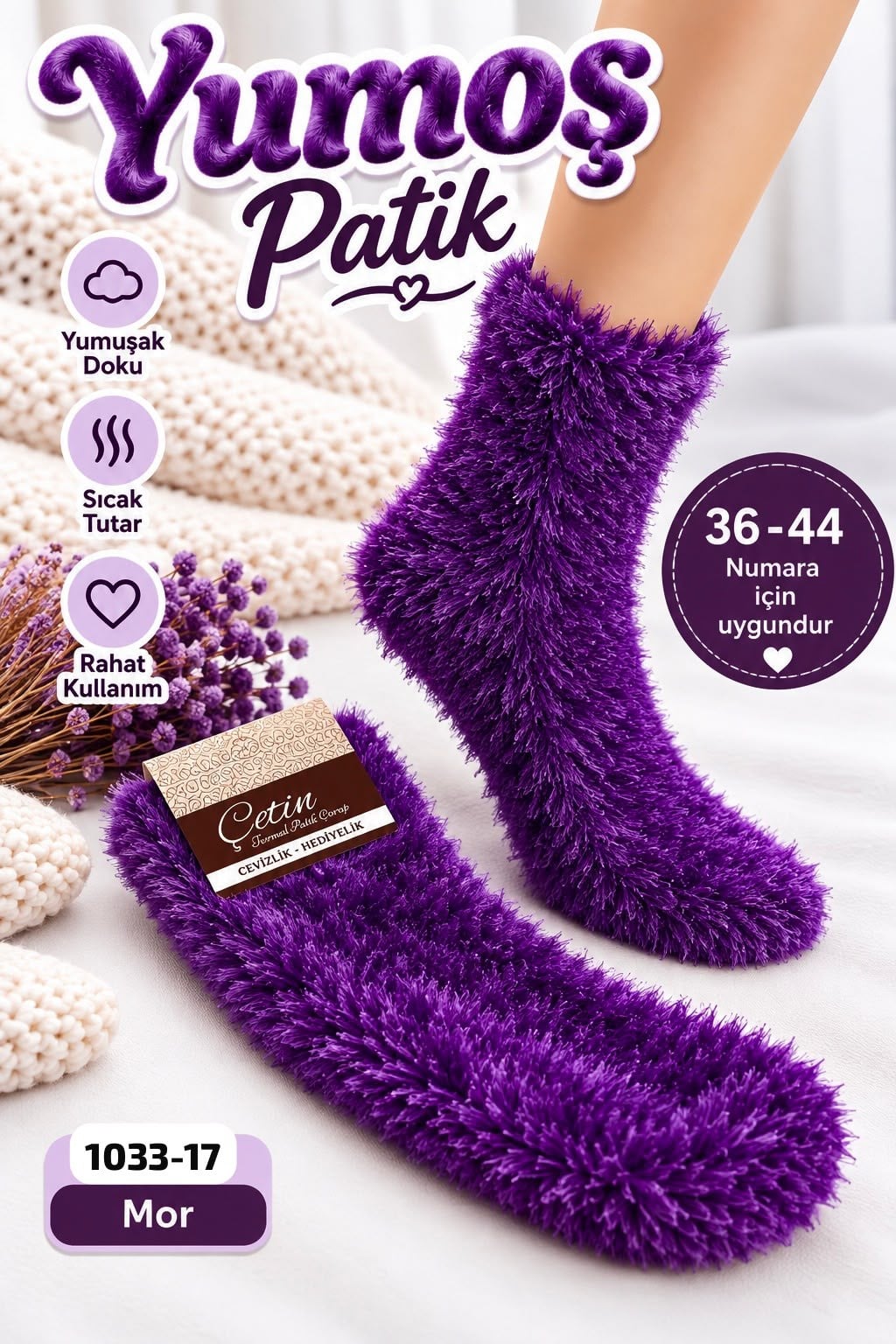 Yumoş Patik Çorap
