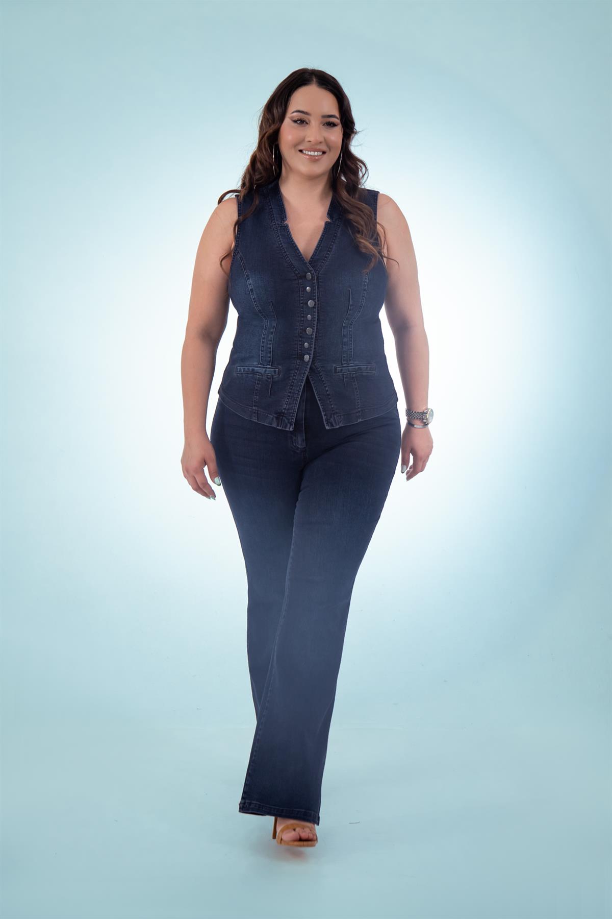 Büyük Beden 1220024 Spain Pantolon  Marsala