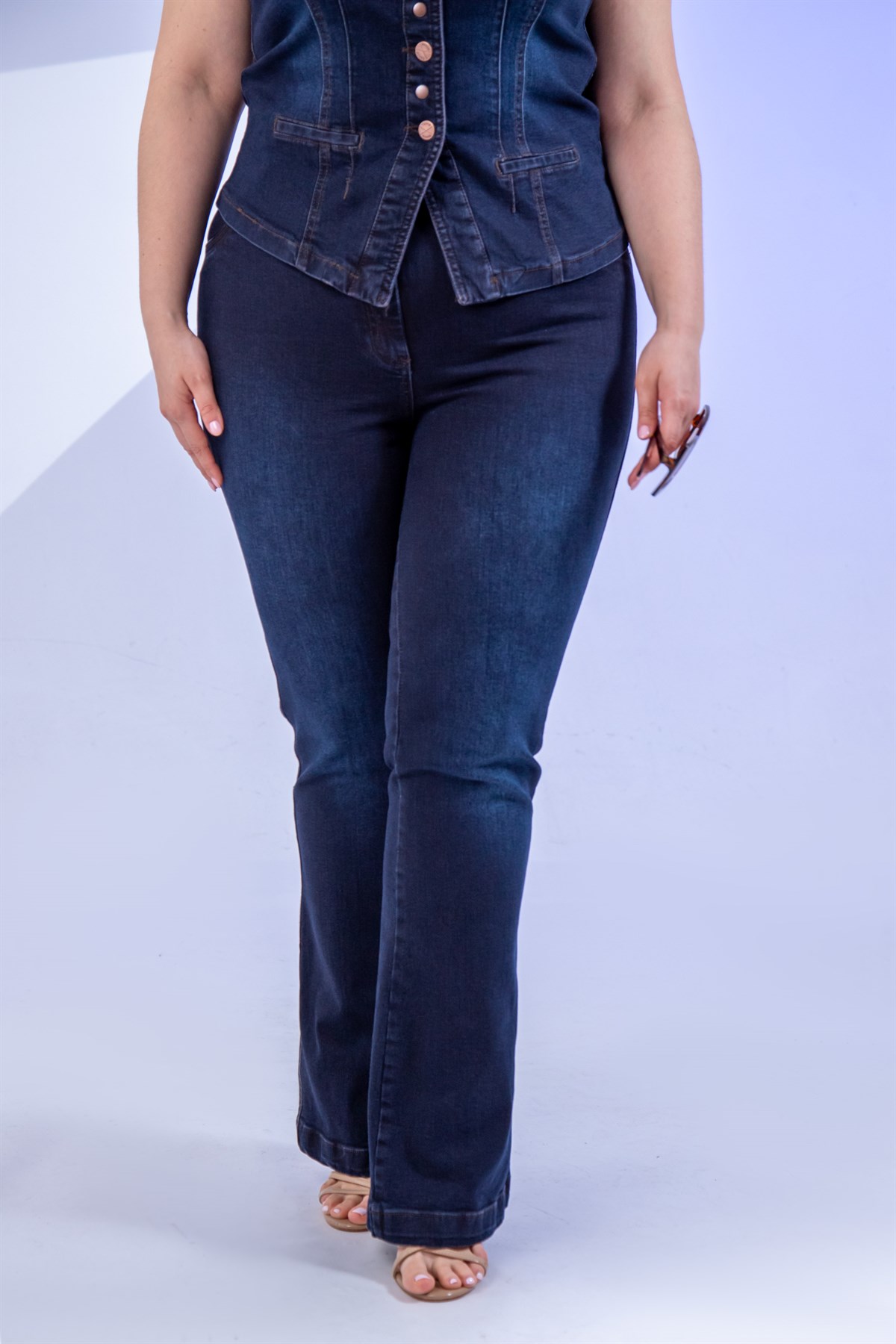 Büyük Beden 1220024 Spain Pantolon  Marsala