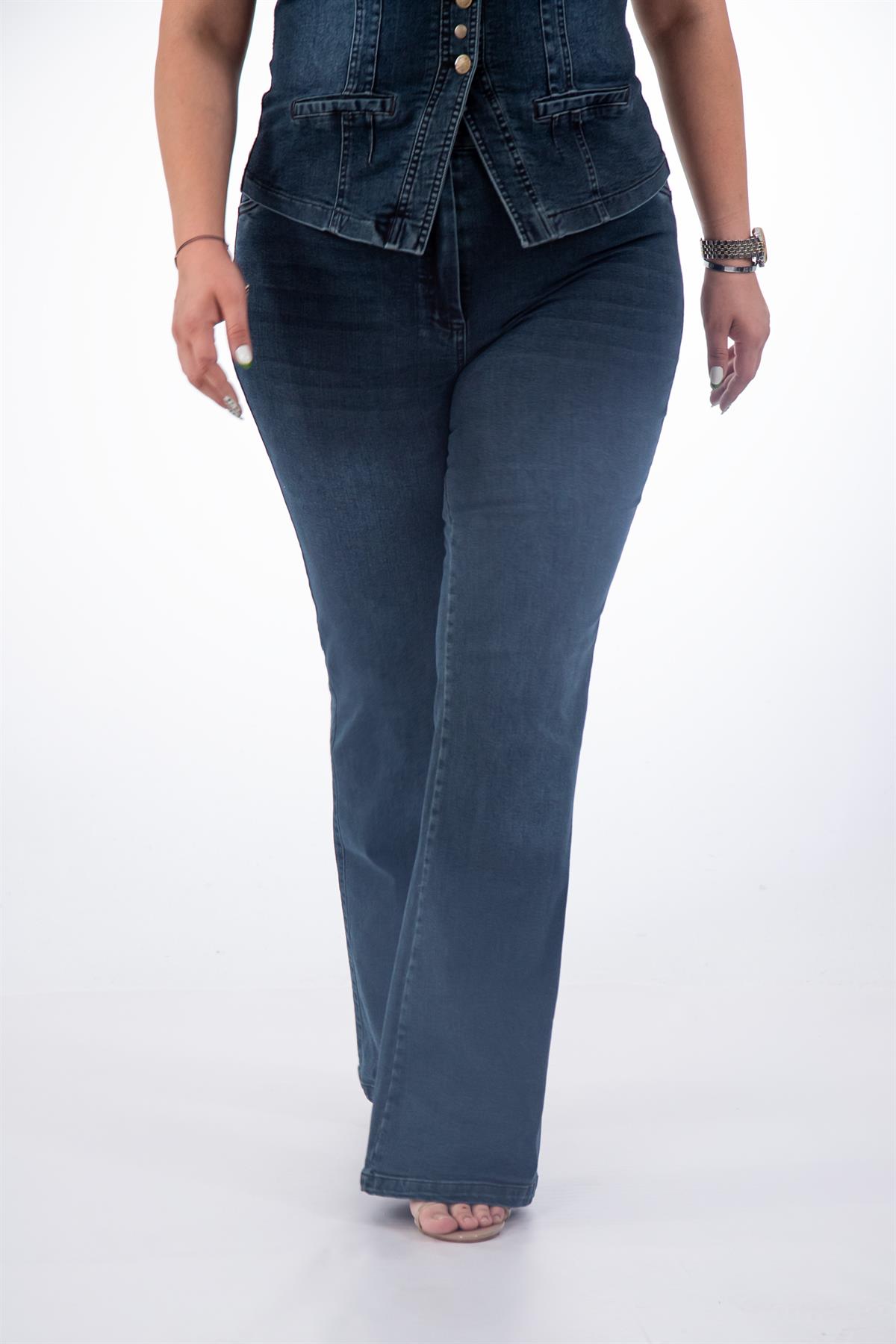 Büyük Beden 1220024 Spain Pantolon  Tobacco