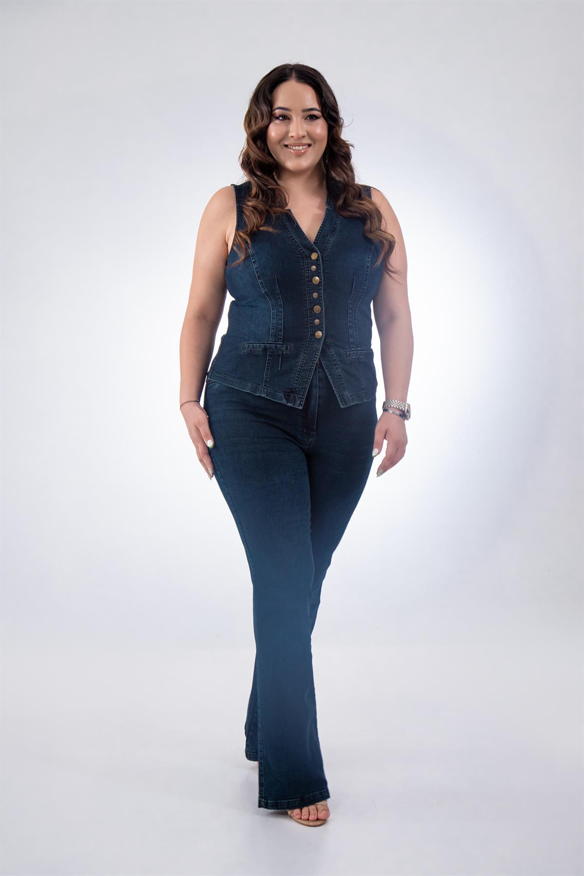 Büyük Beden 1220024 Spain Pantolon  Tobacco