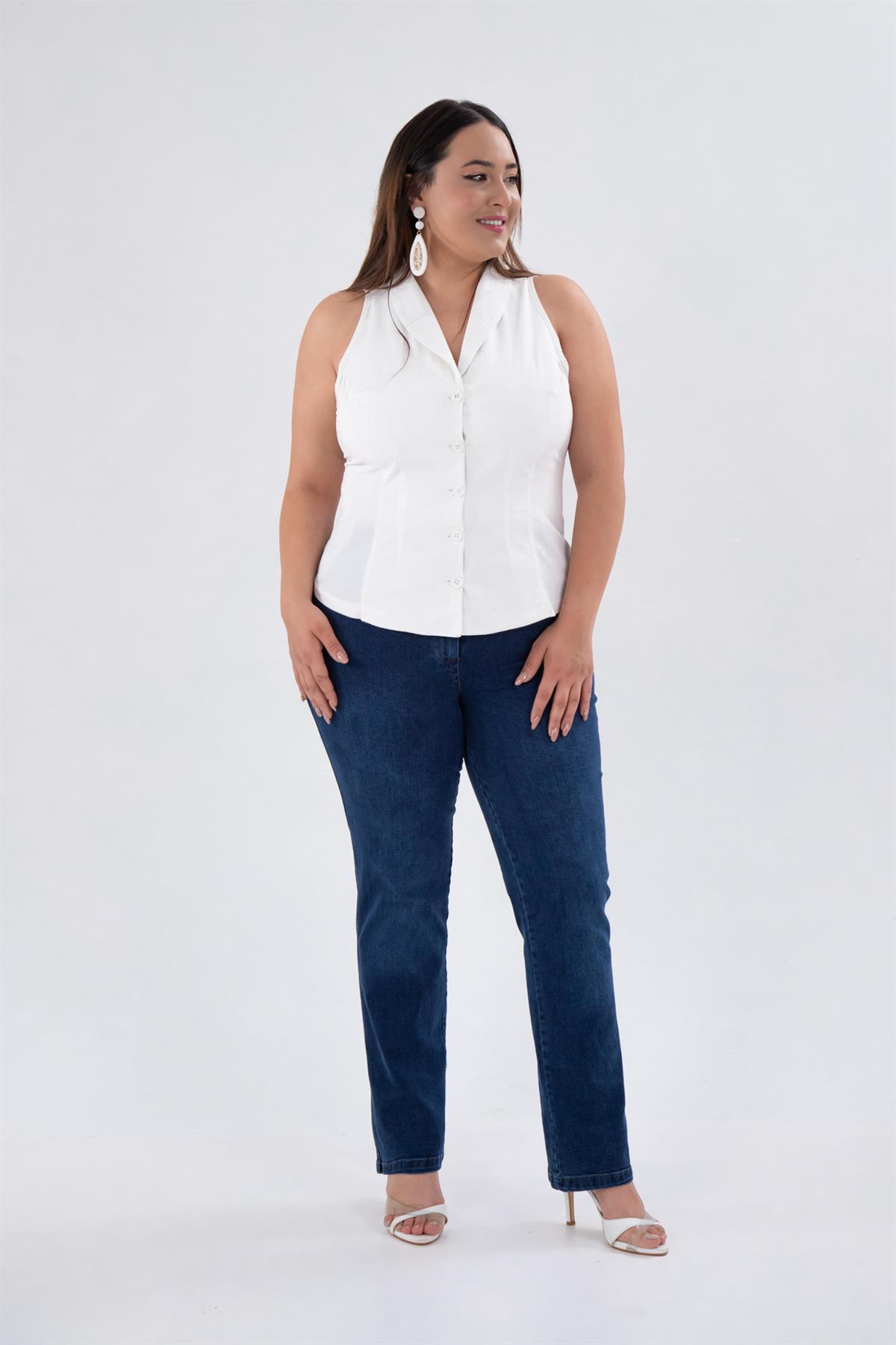 Büyük Beden 12224  Dinamik Pantolon  Lacivert