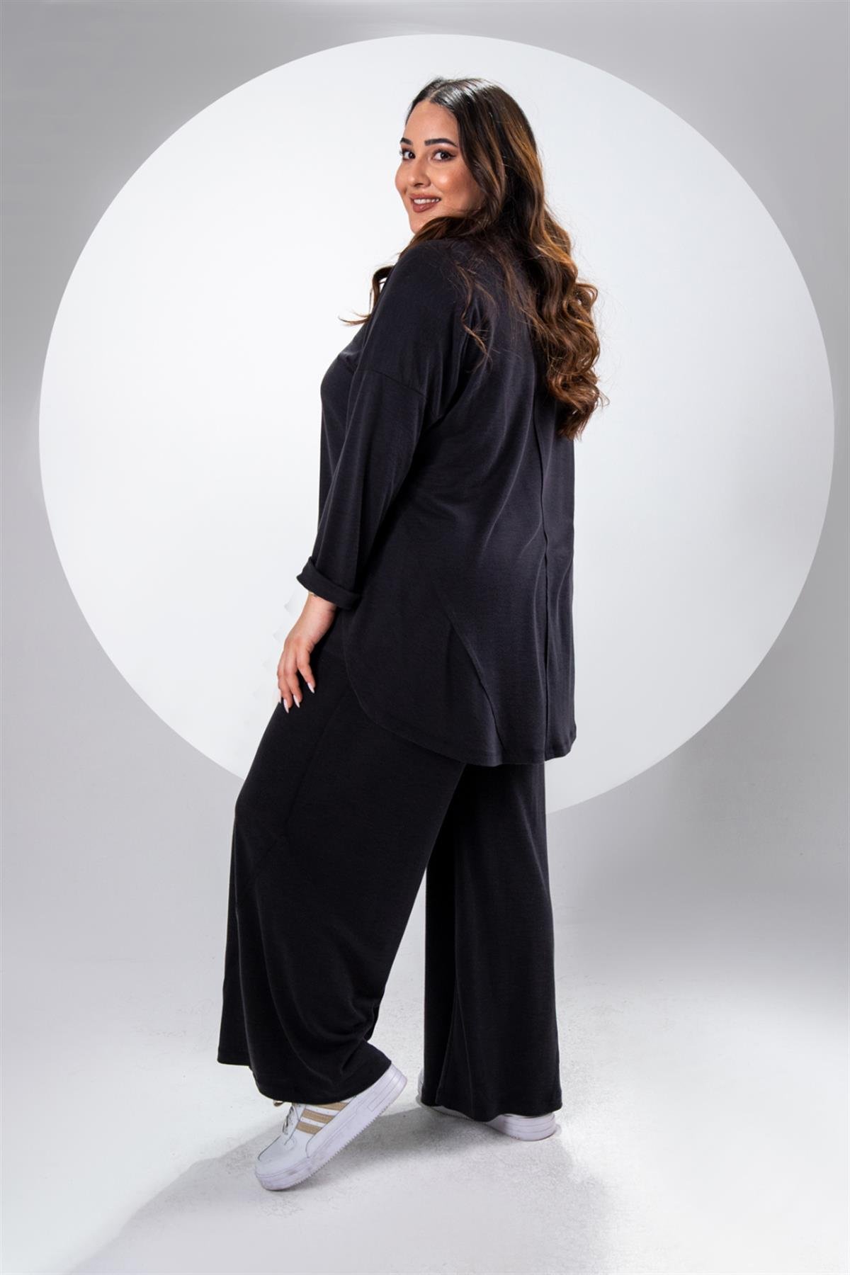 Büyük Beden 122272 İkili Takım Siyah