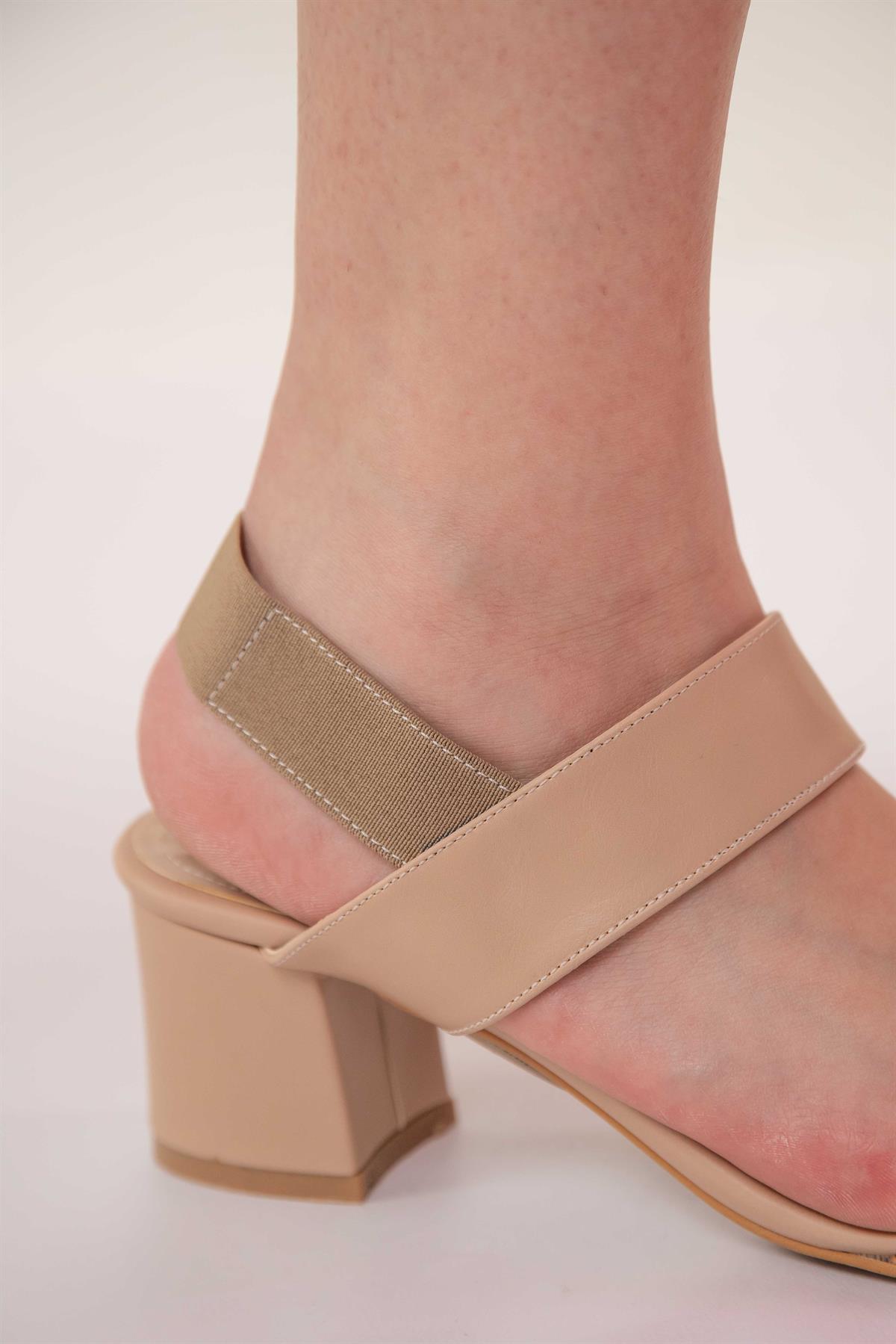 Büyük Beden 2020-01 Ayakkabı Ten Deri