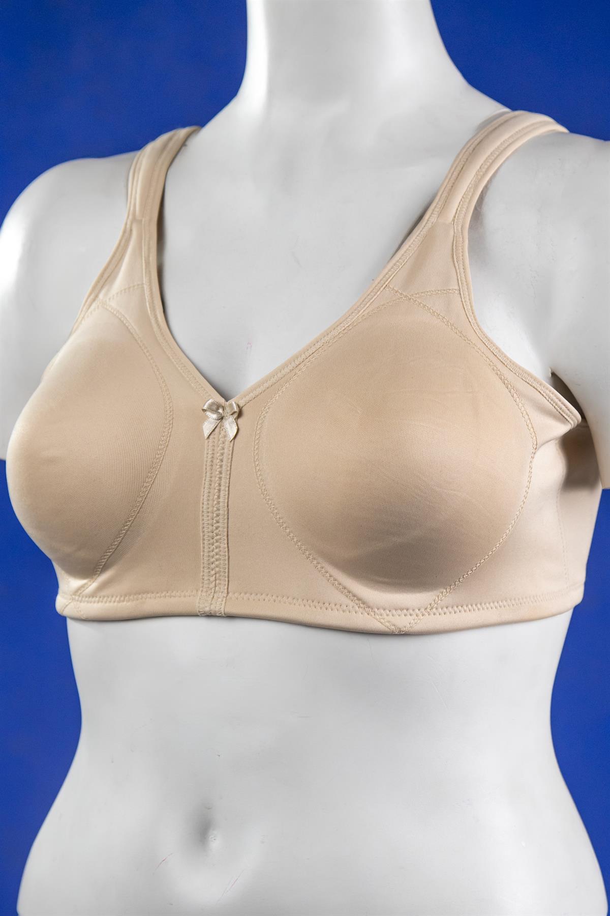 Büyük Beden 2022 Dikişli Toparlayıcı Sütyen Ten