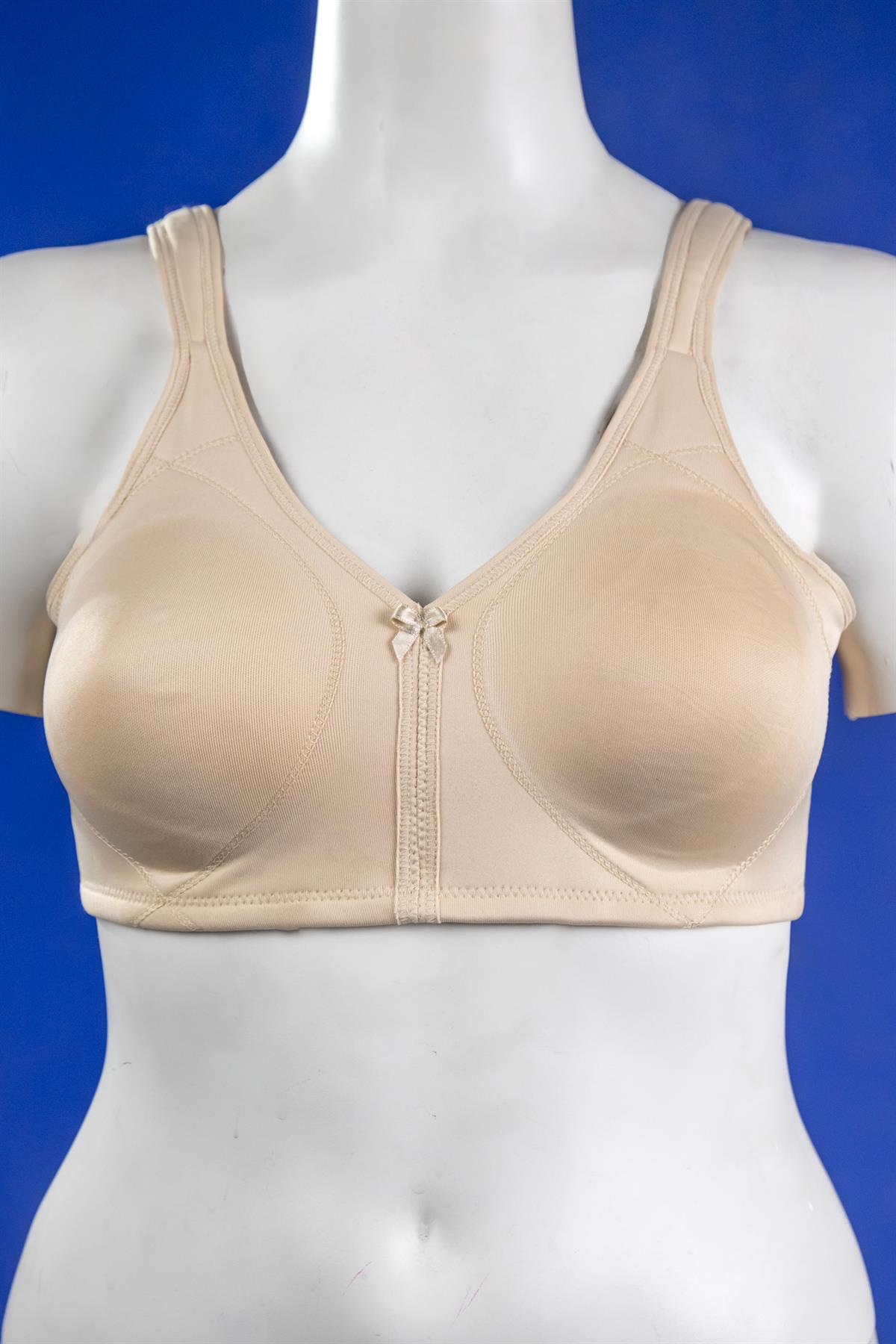 Büyük Beden 2022 Dikişli Toparlayıcı Sütyen Ten