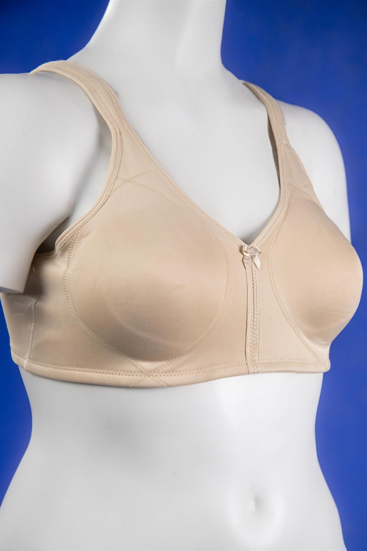 Büyük Beden 2022 Dikişli Toparlayıcı Sütyen Ten