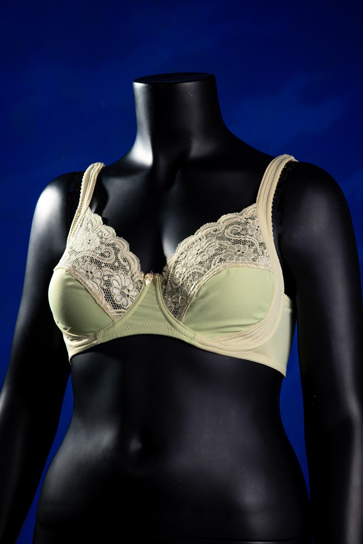 Büyük Beden 2100 Dantelli Toparlayıcı Sütyen Ten