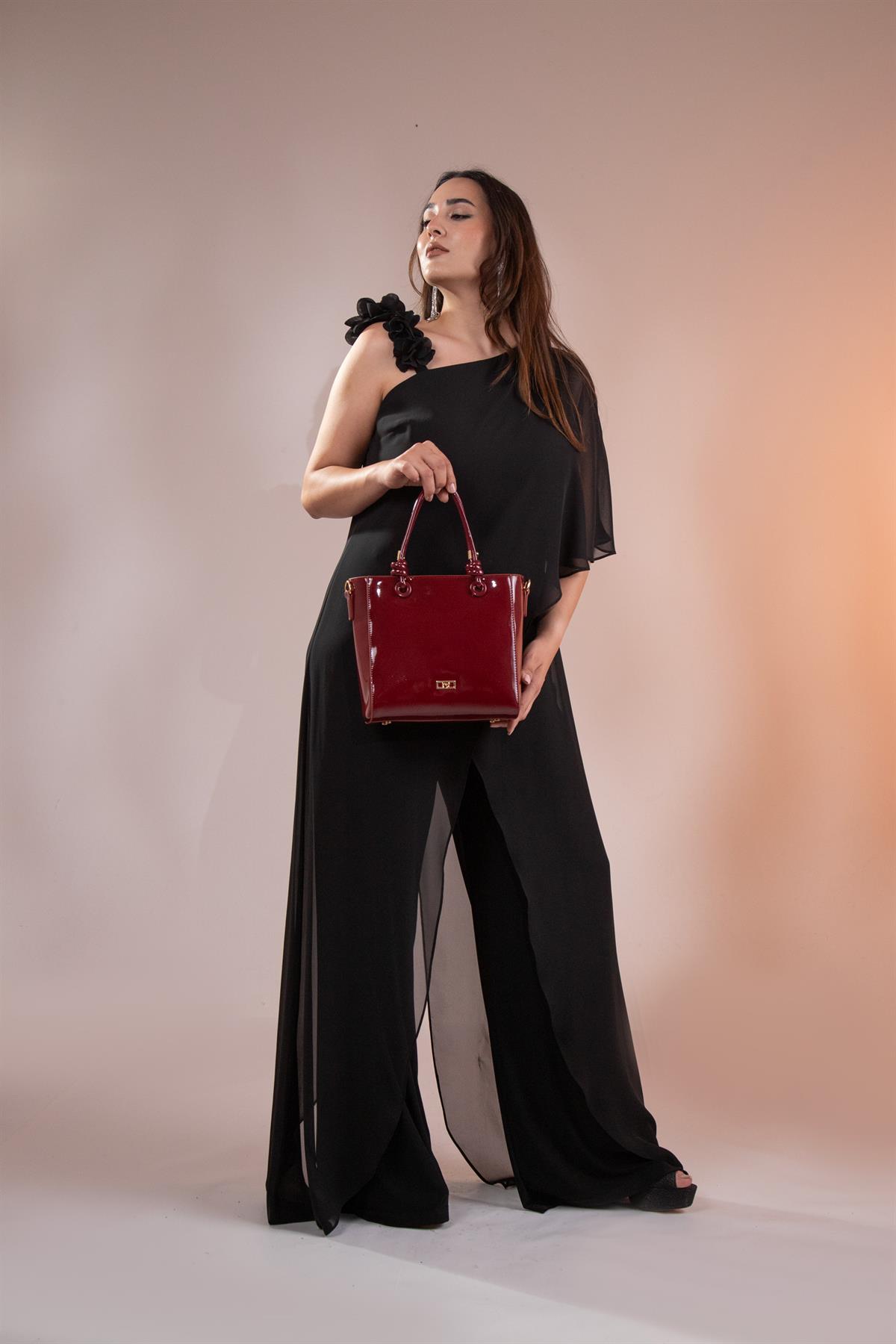 Büyük Beden 222ad3098 Çanta Bordo