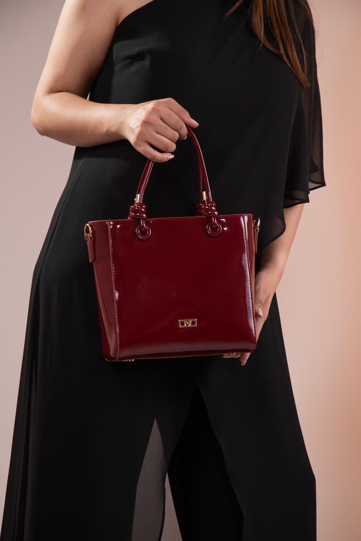 Büyük Beden 222ad3098 Çanta Bordo