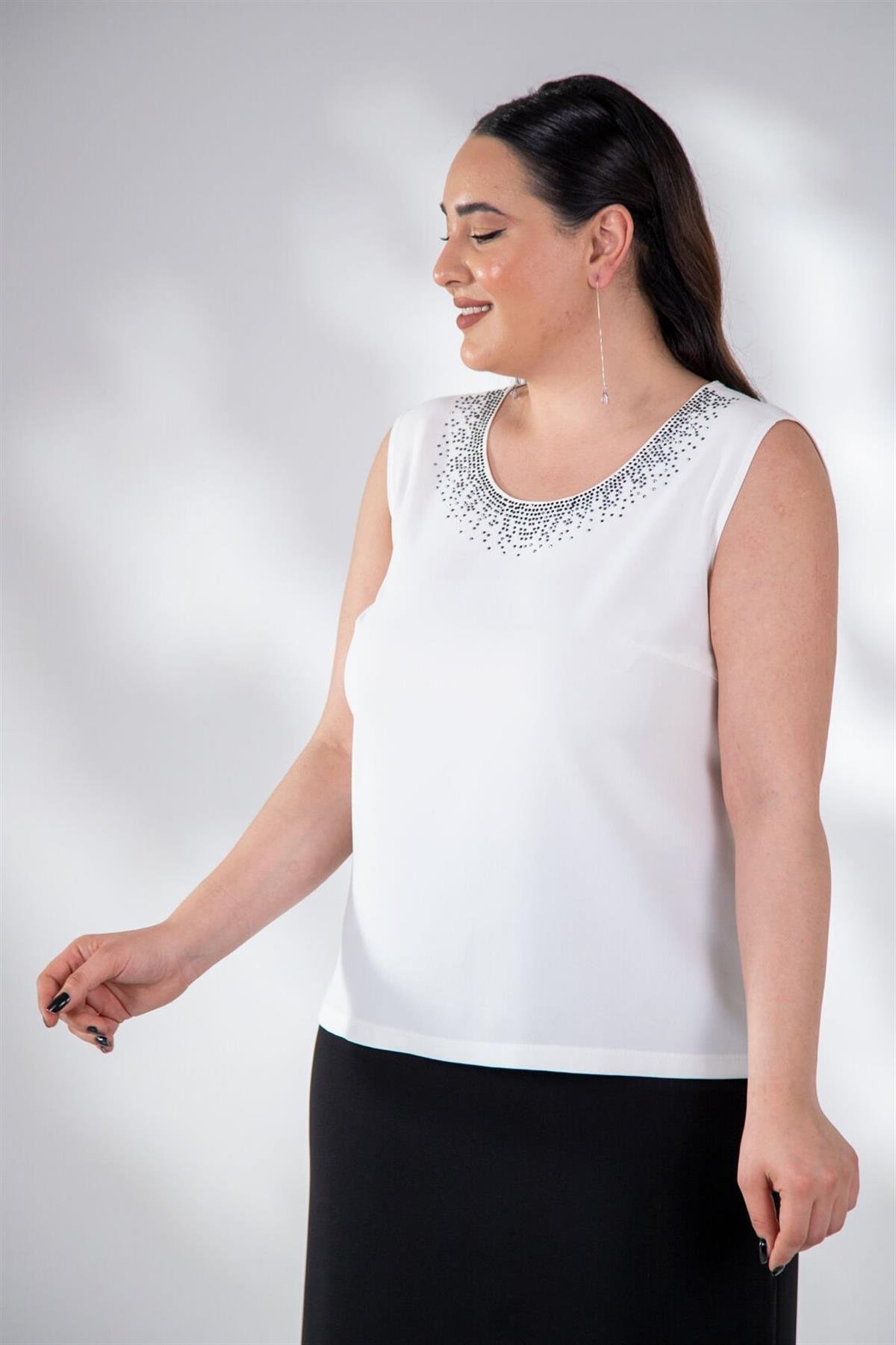 Büyük Beden 242625 Ceket Etek Abiye Takım  Siyah