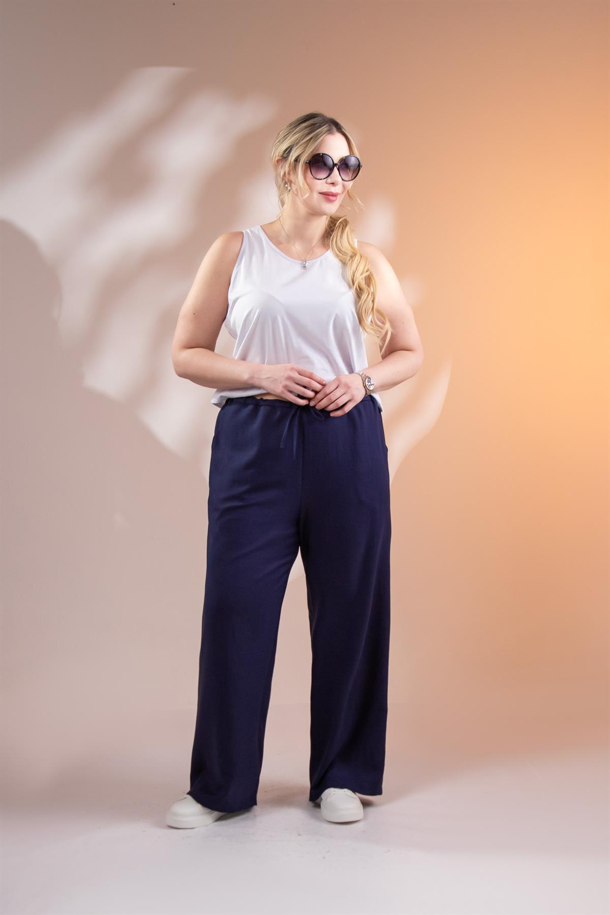 Büyük Beden 3330382 Pantolon  Lacivert