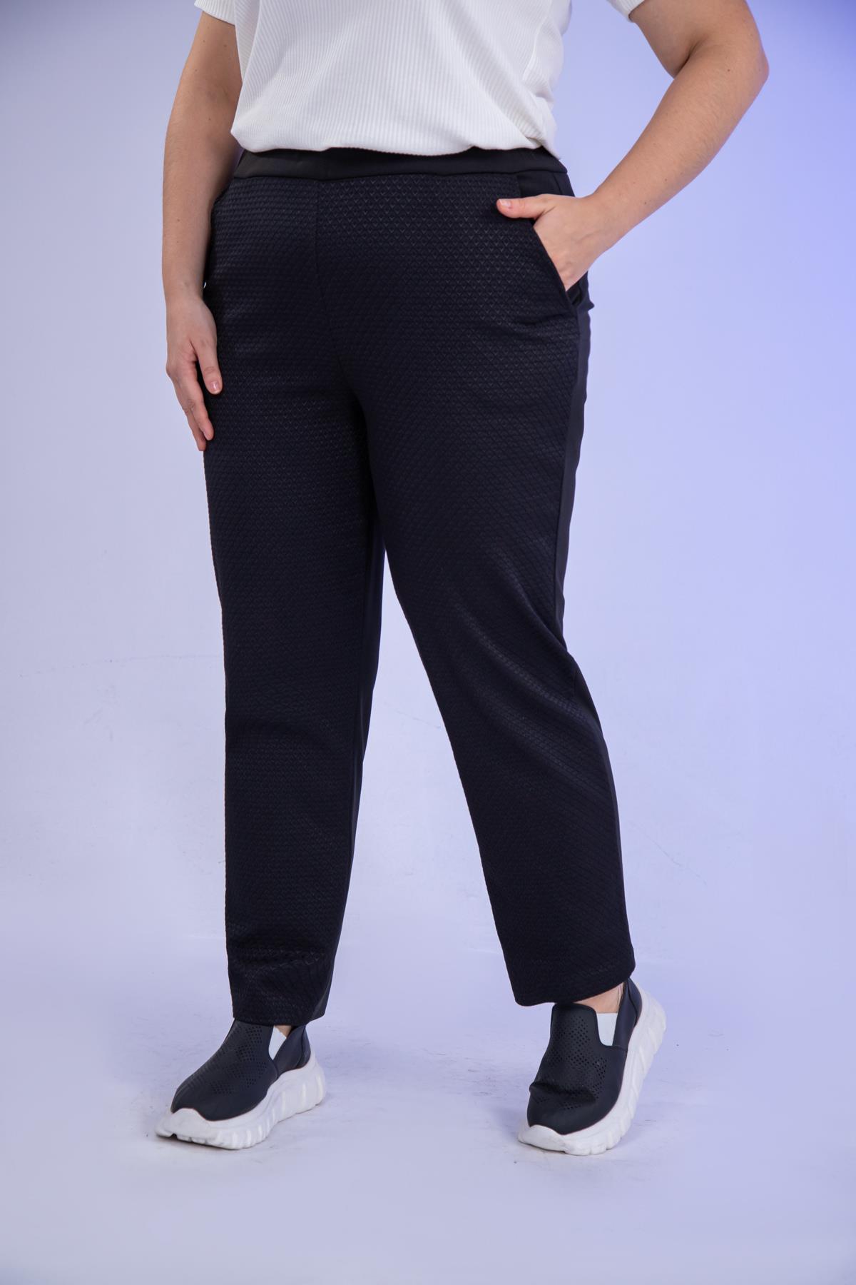 Büyük Beden 3330703 Pantolon Siyah