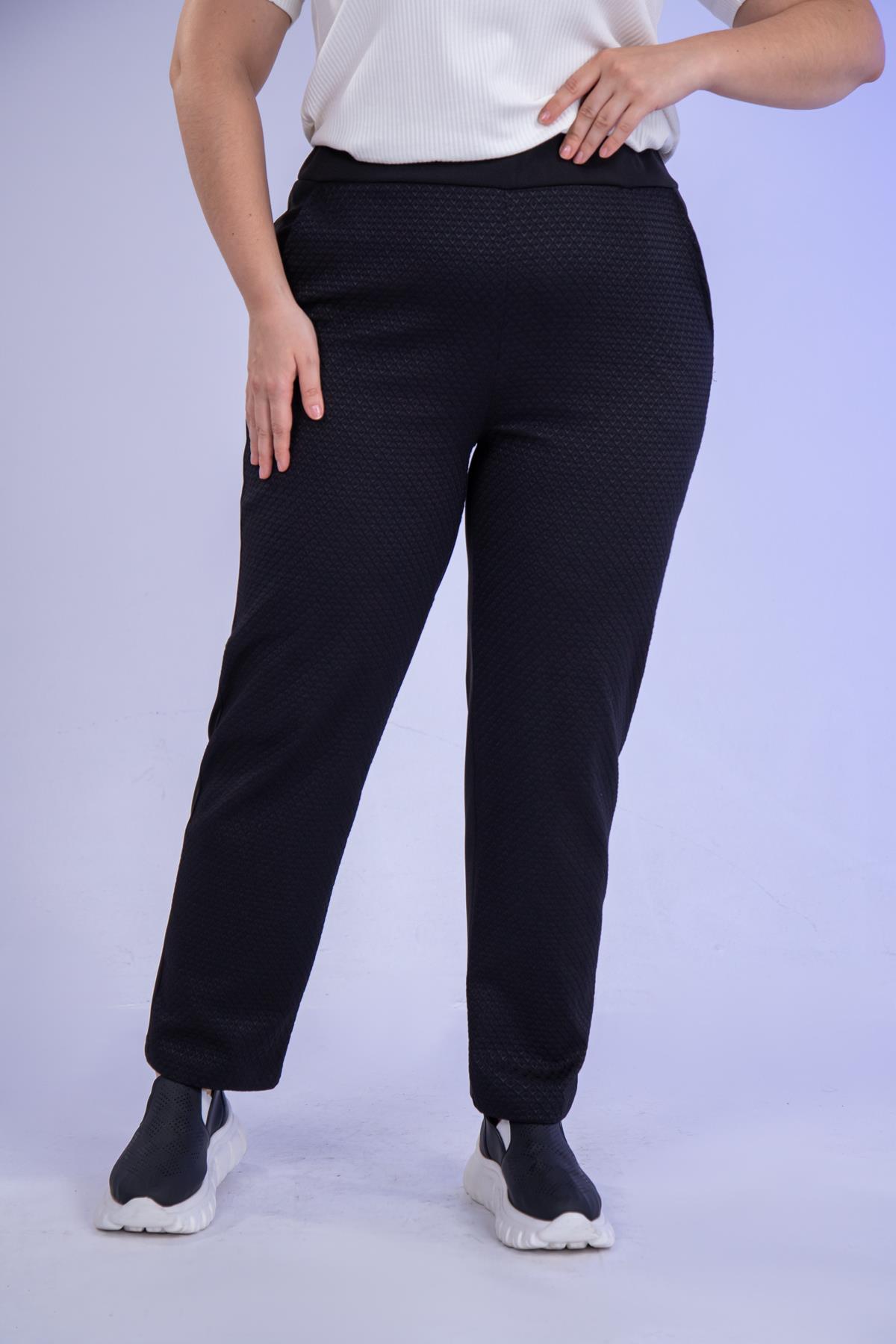 Büyük Beden 3330703 Pantolon Siyah