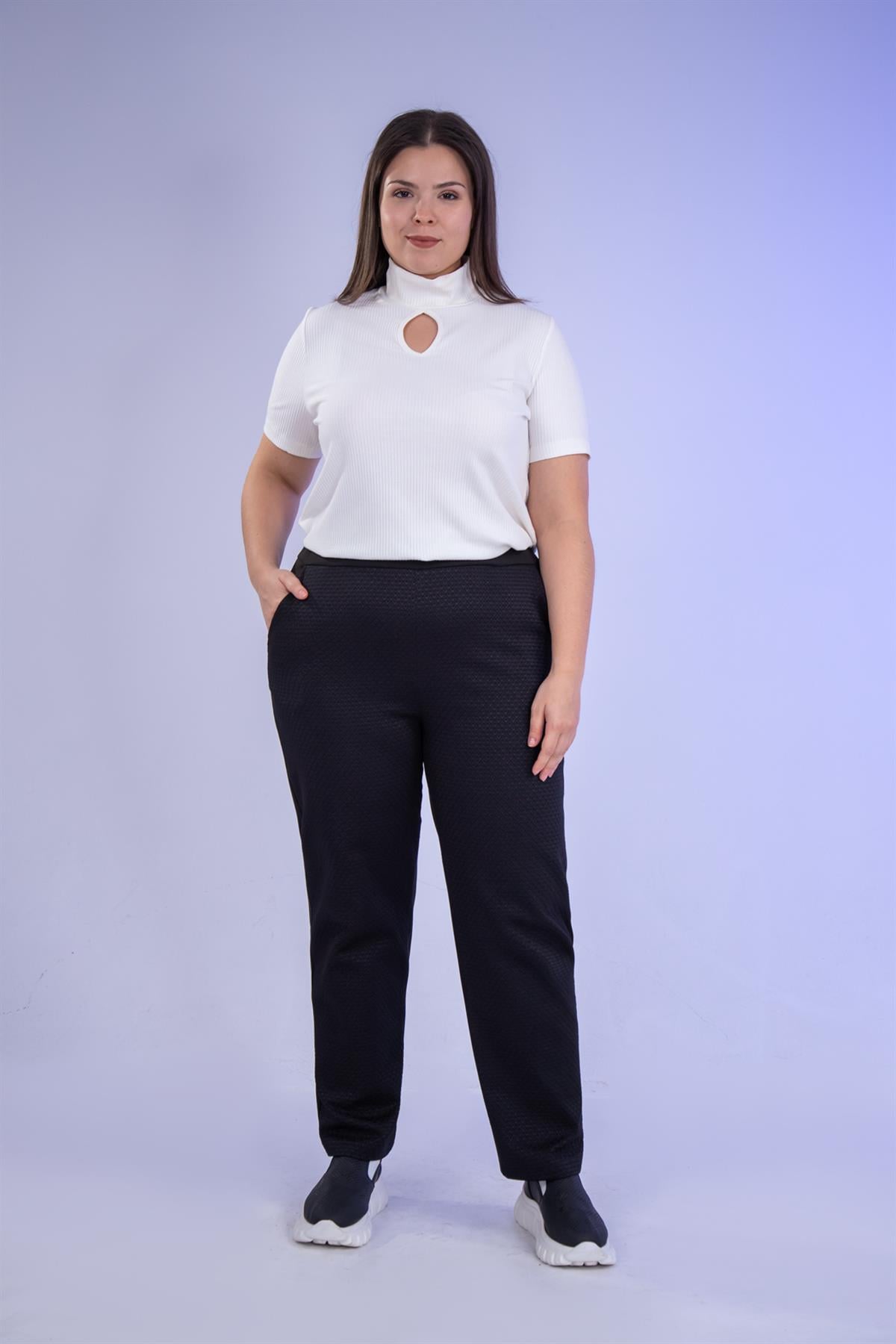Büyük Beden 3330703 Pantolon Siyah