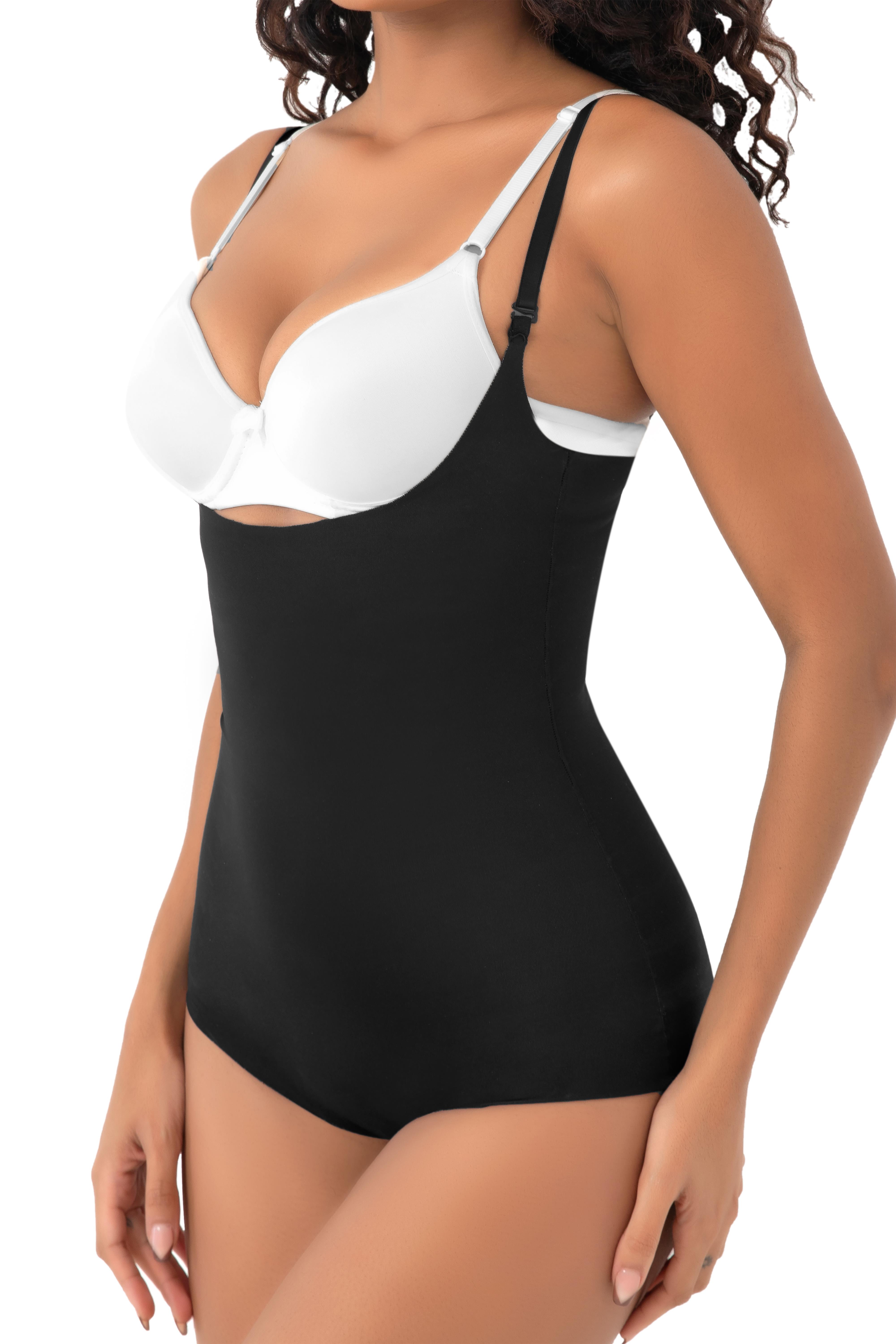 Büyük Beden 3021 Lazer Kesim Gögüs Alt Bady Korse  Siyah