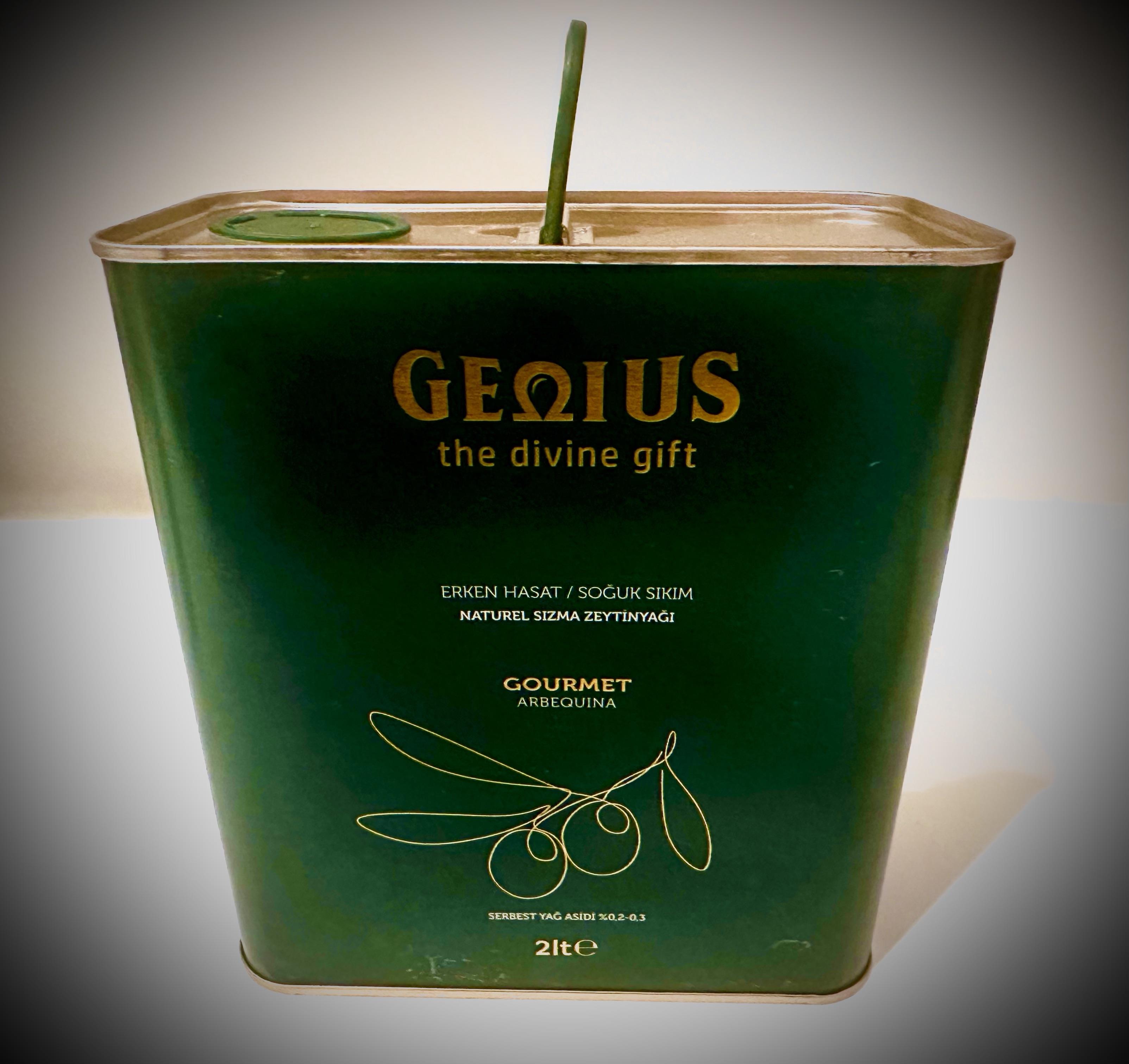 Genius ERKEN HASAT GURME İKİ (2) LT TENEKE 001