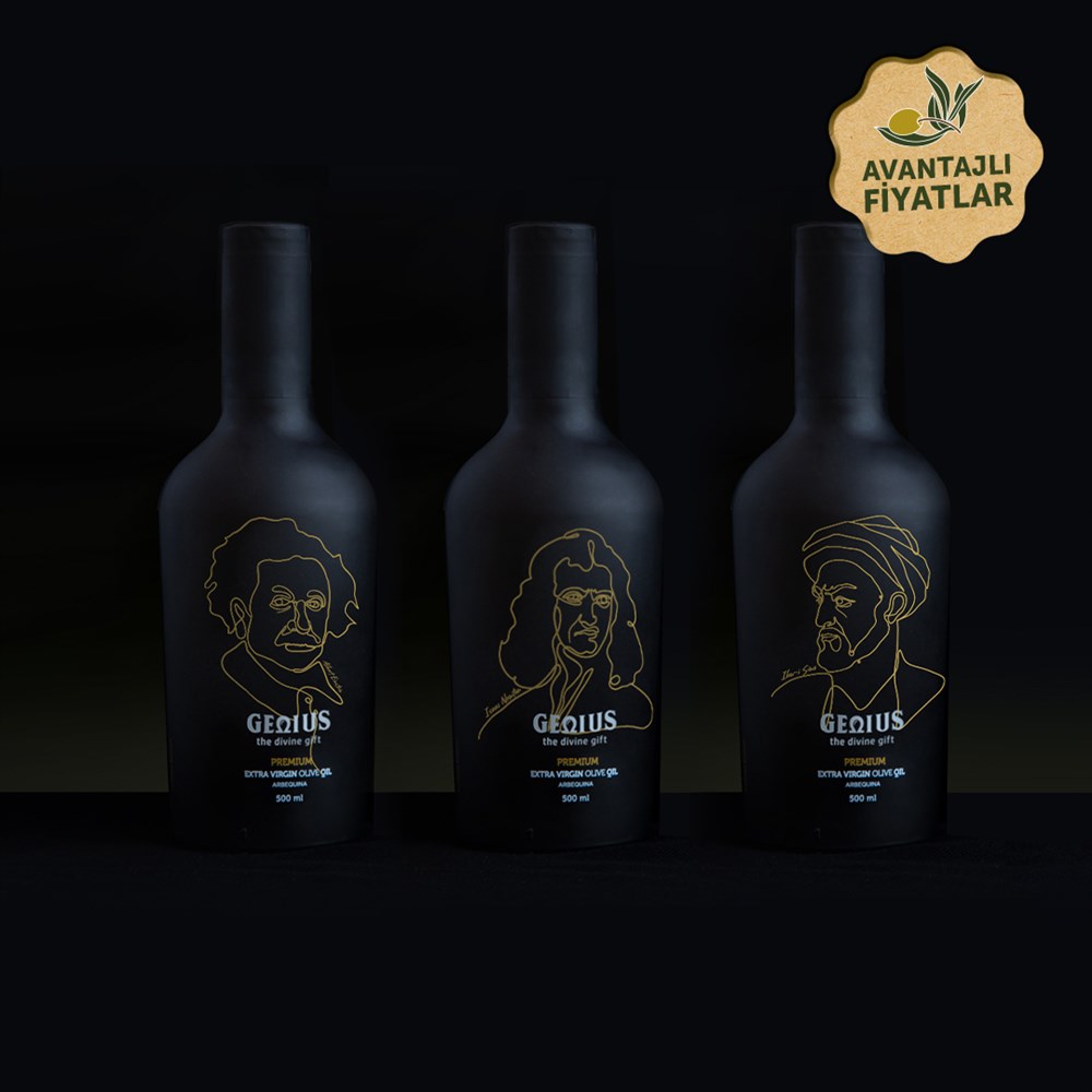 Genius GENIUS İLK HASAT * FIRST HARVEST PREMIUM 3 LÜ SET * 3 BOTTLES (3 X 500 ML) 0013