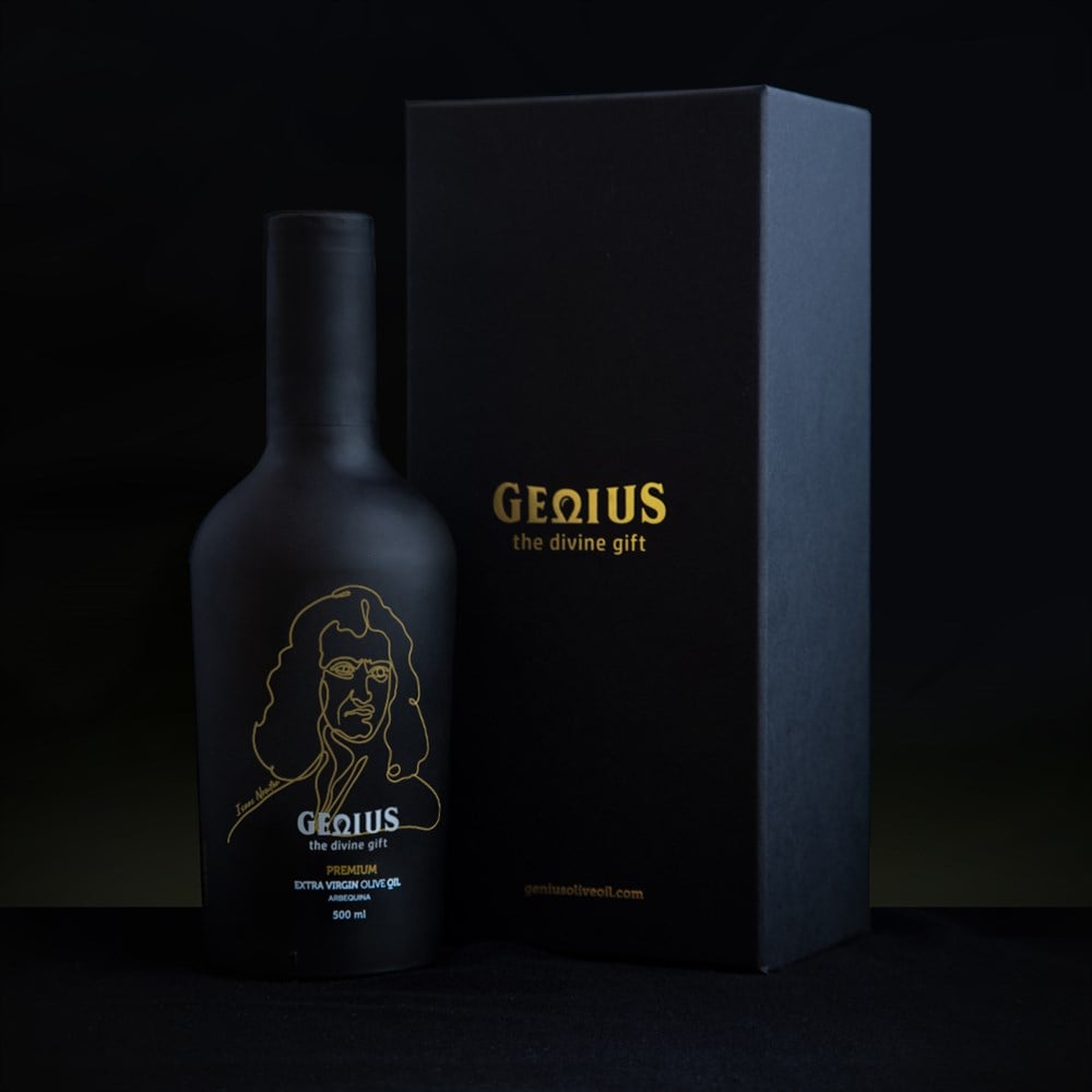 Genius NEWTON  500 ML İLK HASAT * FIRST HARVEST PREMIUM OLIVE OIL / KUTULU 003