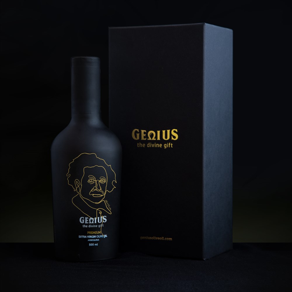 Genius EINSTEIN  500 ML İLK HASAT * FIRST HARVEST PREMIUM OLIVE OIL / KUTULU  001