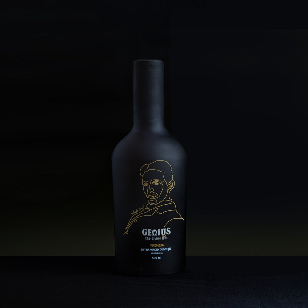 Genius TESLA  500 ML İLK HASAT * FIRST HARVEST PREMIUM OLIVE OIL  002