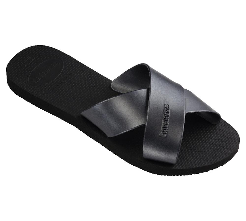 HAVAİANAS AQUA METALLIC  KADIN SİYAH TERLİK 4148866