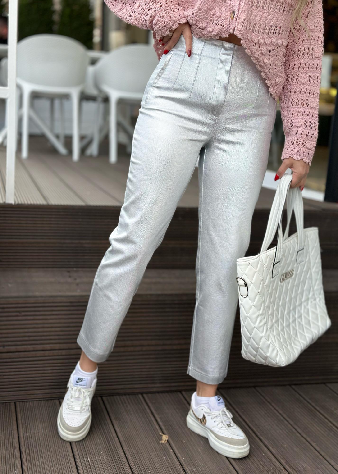 Carbon Silver PantolonYeni Gelenler ModayCarbon Silver Pantolon