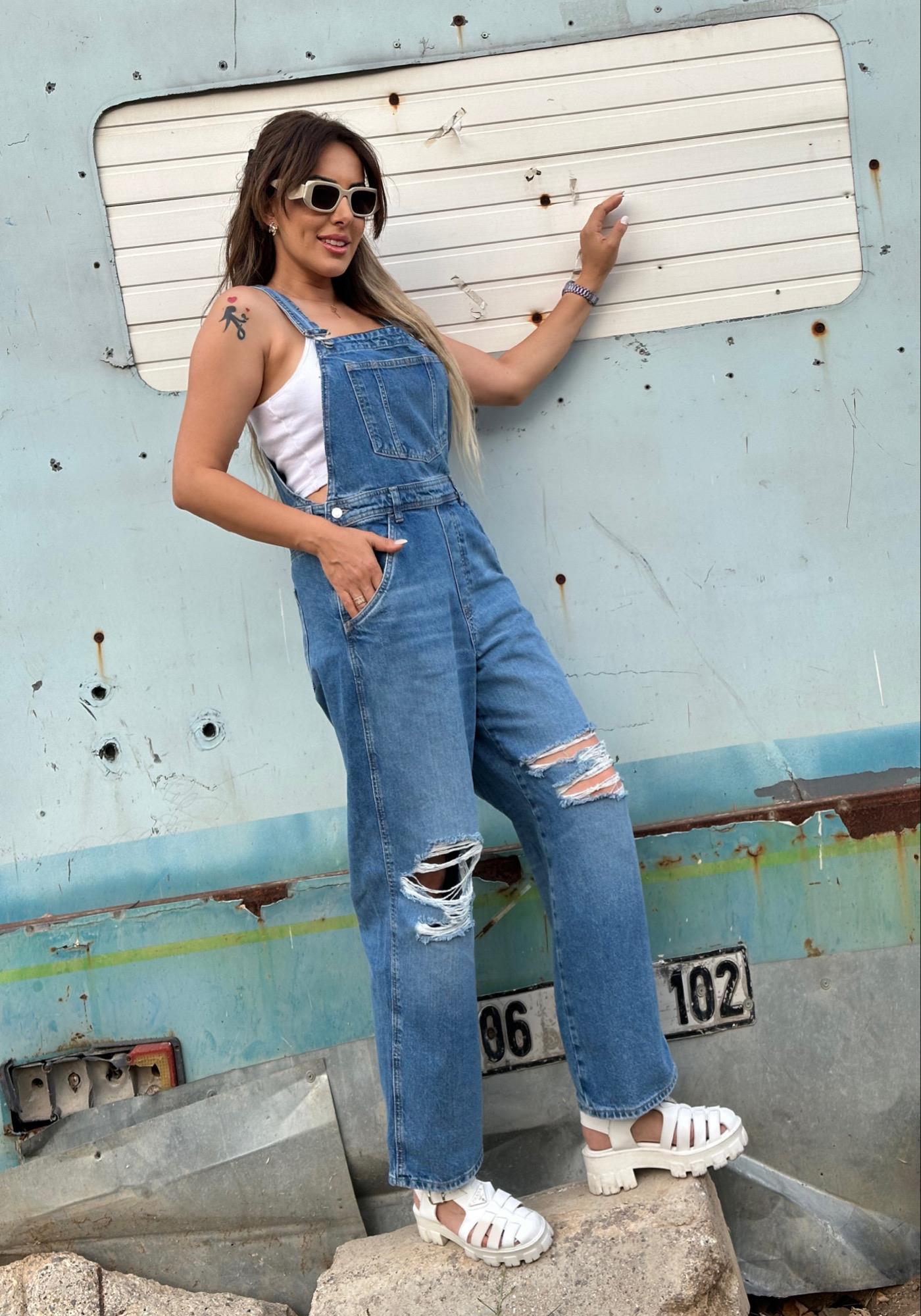 Yeni Geleneler ModayMavi Jean Tulum